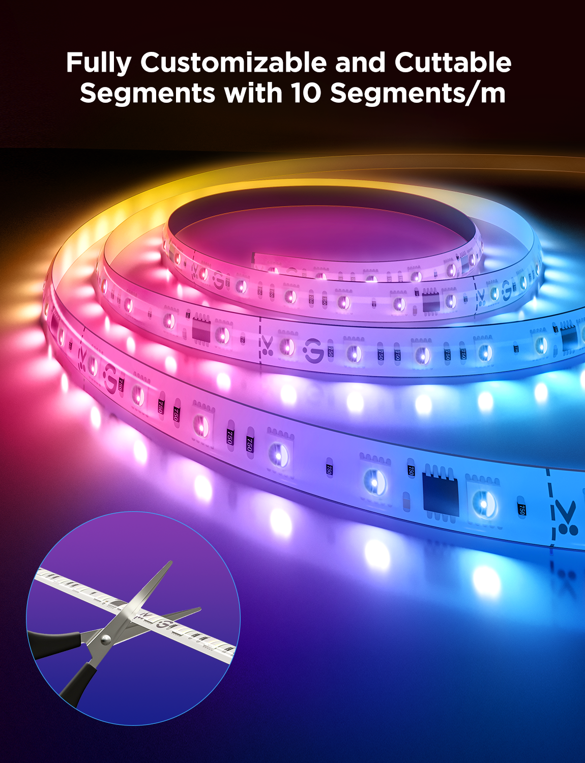 govee-strip-light-2-pro-reconditionn-ruban-led-intelligent-rgbww-d-coupable-segm image 7