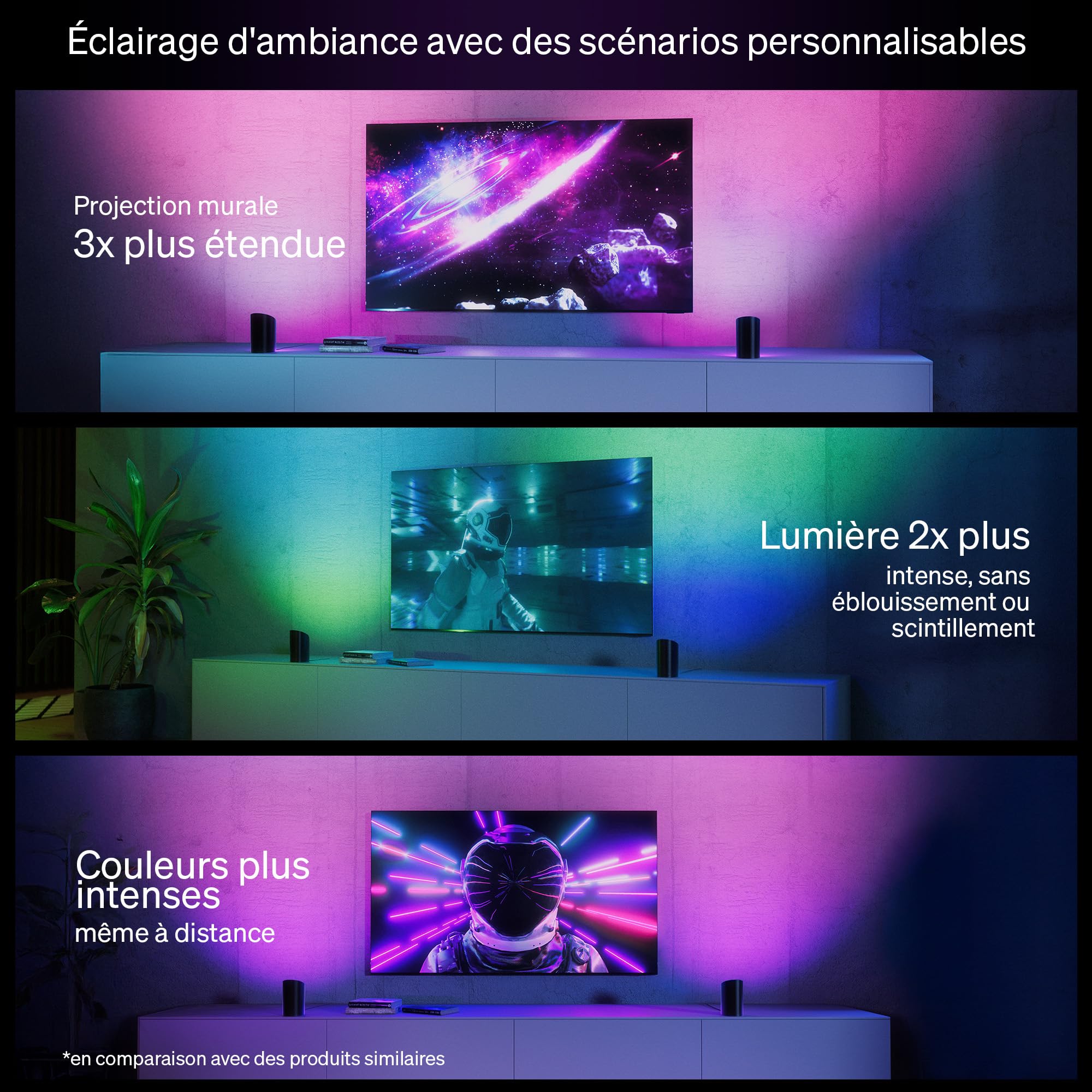 philips-hue-play-wall-washer-projecteur-mural-connect-noir-pack-de-2-white-and-c image 8