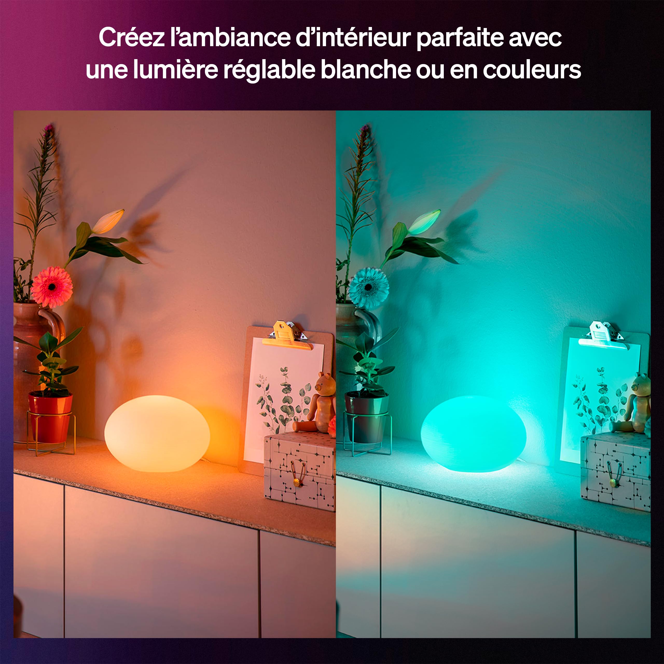 philips-hue-flourish-lampe-poser-led-blanche-et-couleur-1100-lm-lampe-d-ambiance image 3
