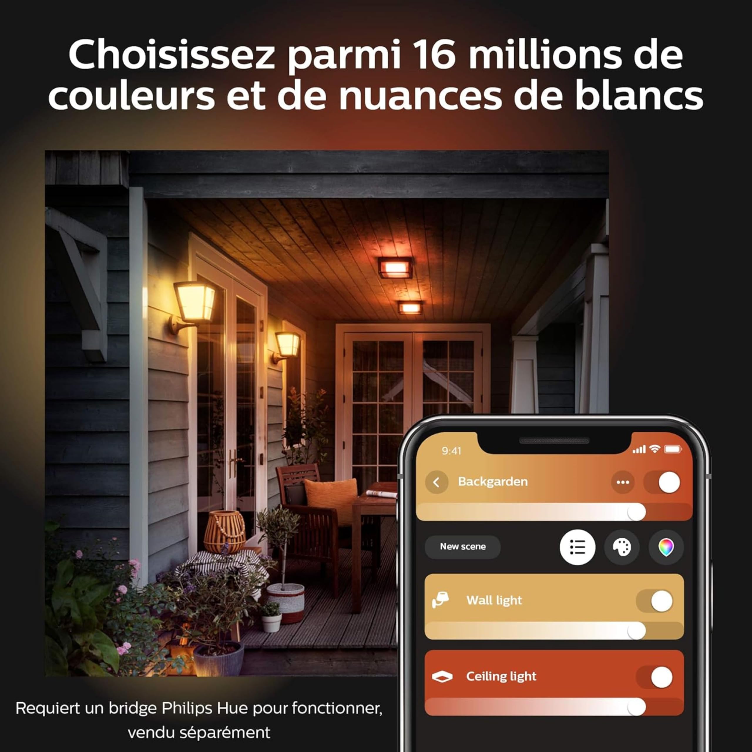 philips-hue-econic-applique-murale-ext-rieure-connect-e-white-color-aluminium-no image 5