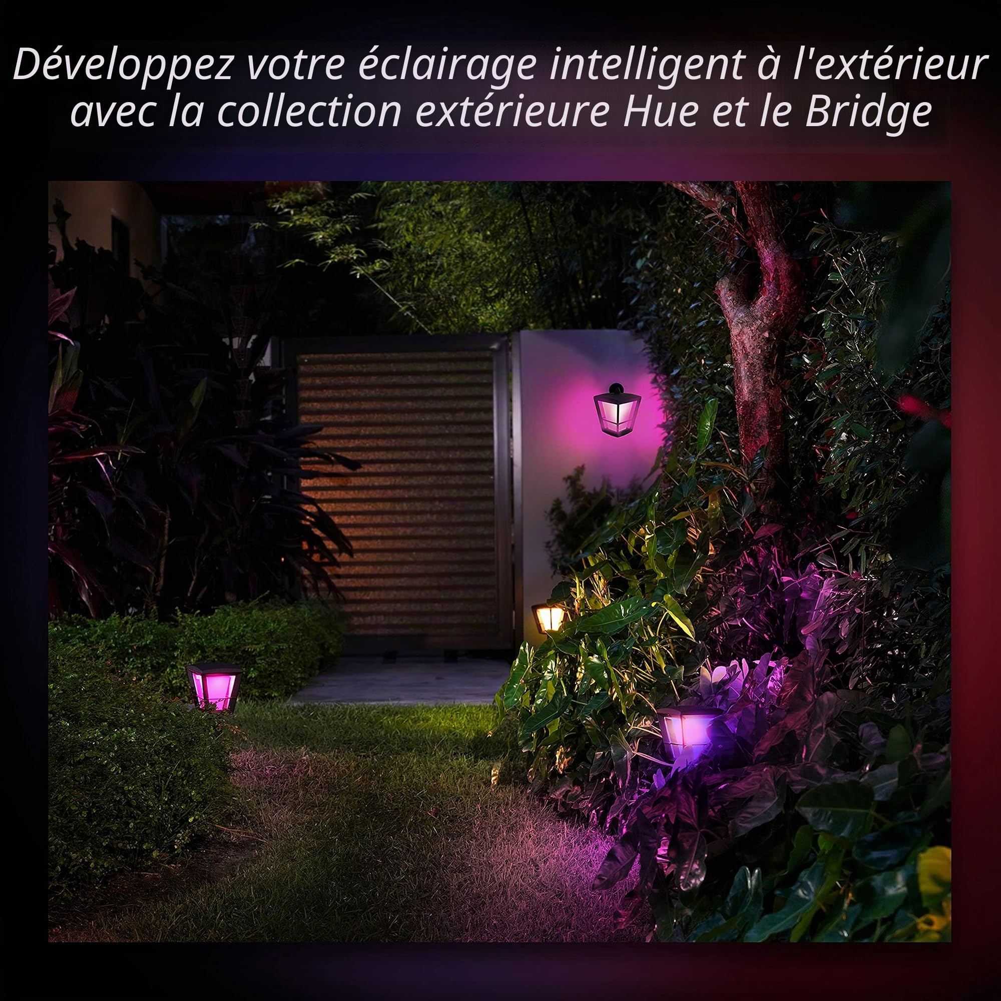 philips-hue-econic-applique-murale-d-ext-rieur-basse-noire-lanterne-connect-e-wh image 7