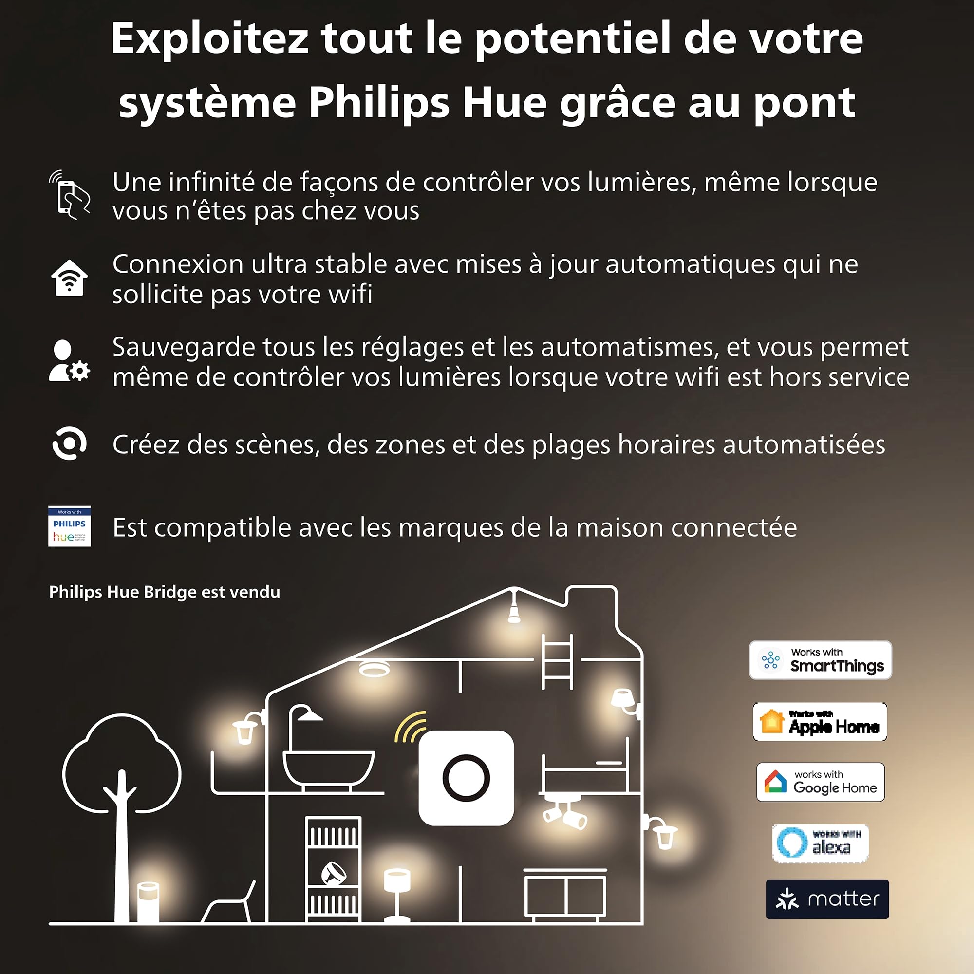 philips-hue-white-ambiance-suspension-enrave-noire-compatible-bluetooth-blanc-tu image 6