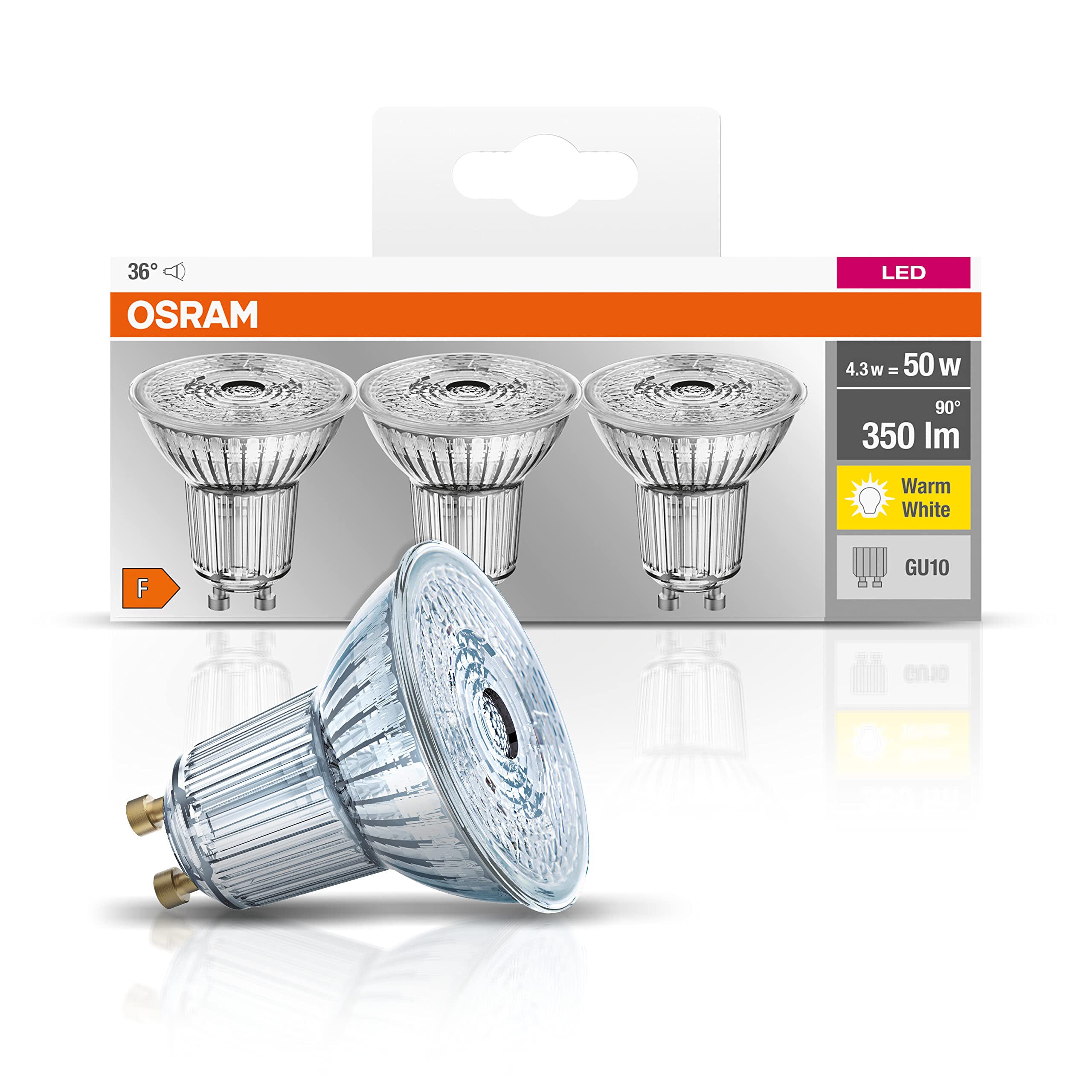 ledvance-par16-gu10-35w-ampoule-led-r-flecteur-blanc-chaud-36-non-dimmable-pack- image 7