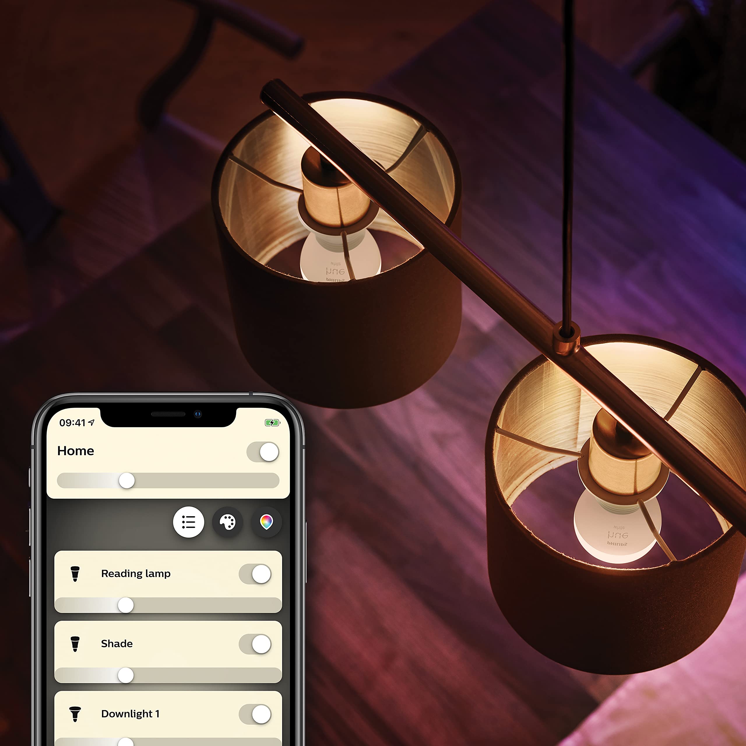 philips-hue-white-pack-avantag-e14-avec-4-ampoules-sph-riques-blanches-chaudes-1 image 4