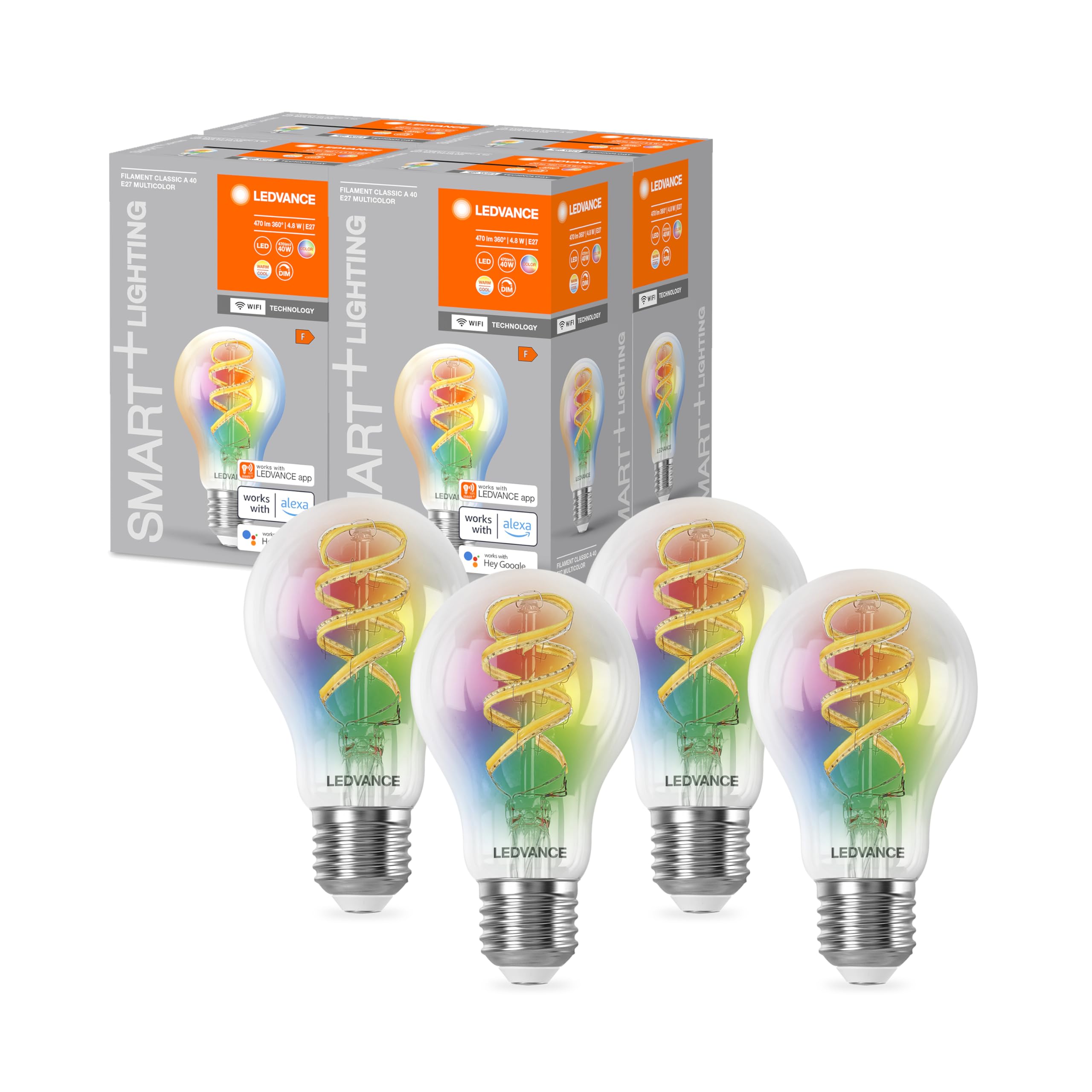 ledvance-smart-wifi-ampoule-led-connect-e-transparente-e27-4-8w-470lm-rgb-multic image 7