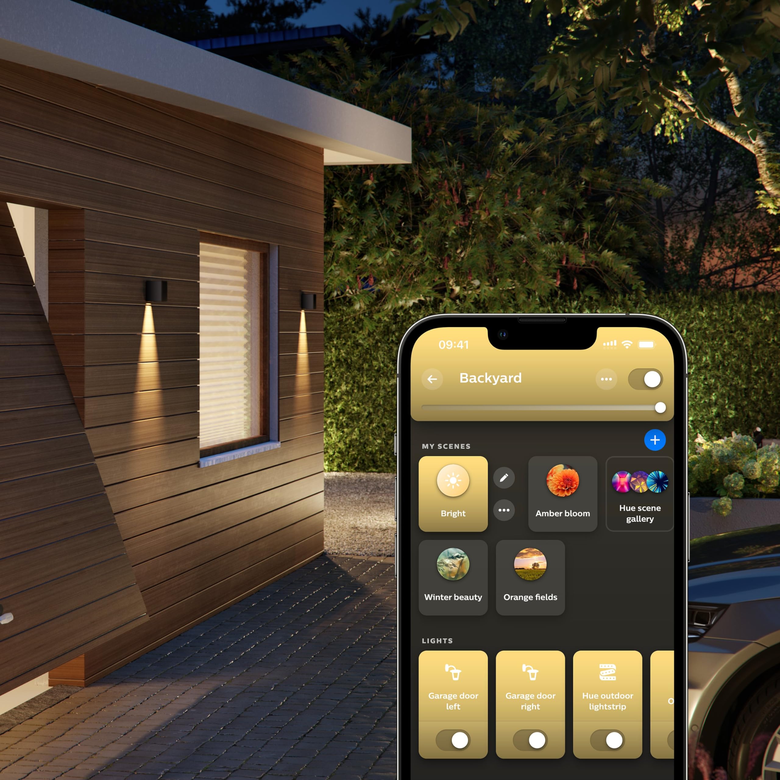 philips-hue-white-and-color-applique-murale-ext-rieure-resonate-anthracite-ip44- image 4