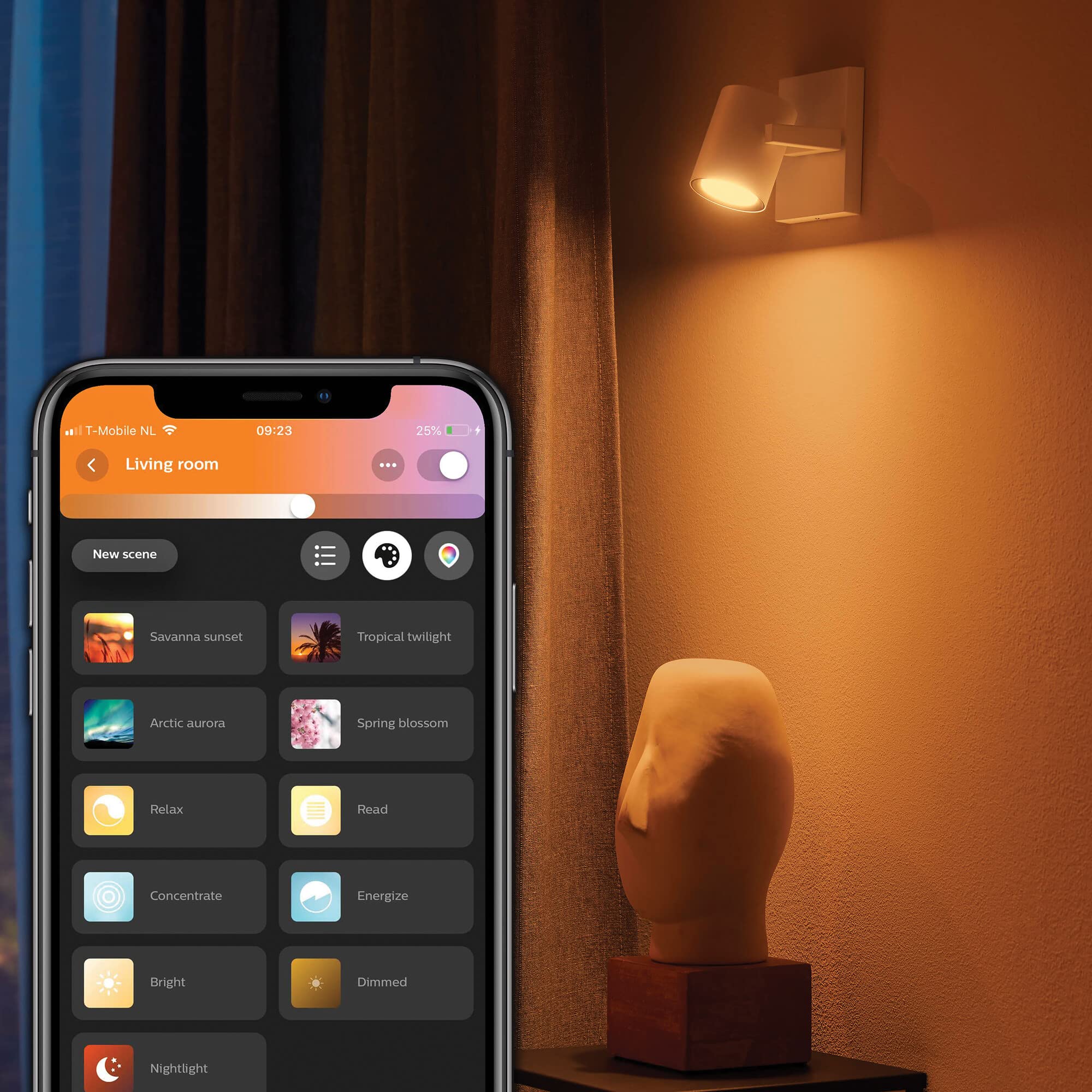 philips-hue-white-color-ambiance-spot-argenta-gu10-connect-bluetooth-compatible- image 2