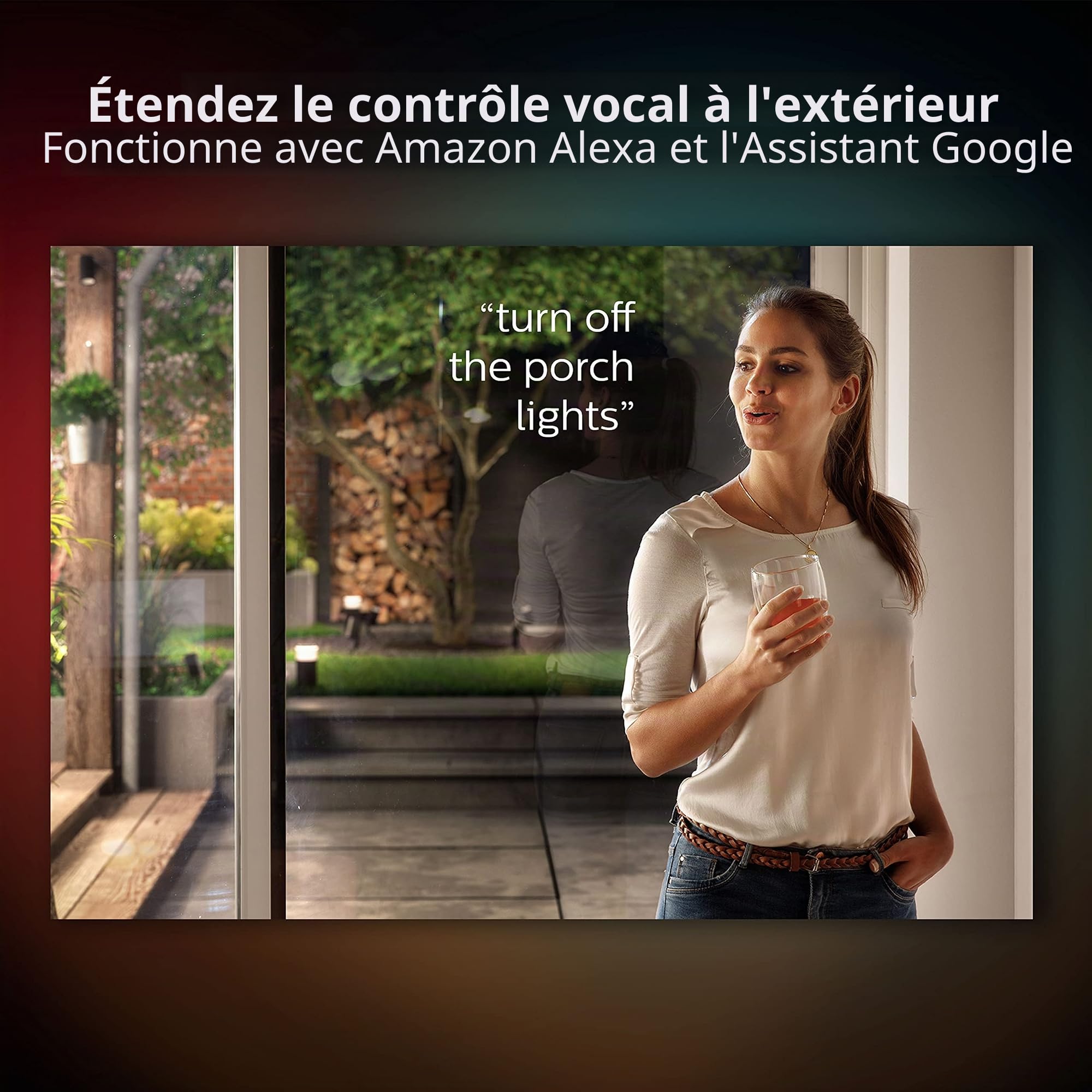 philips-hue-econic-applique-murale-d-ext-rieur-basse-noire-lanterne-connect-e-wh image 3