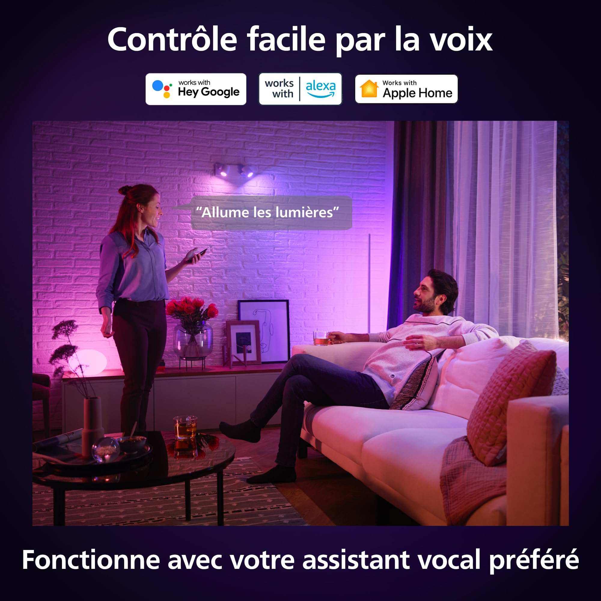 philips-hue-white-and-color-ambiance-ampoule-led-connect-e-gu10-pack-de-3-400-lu image 7