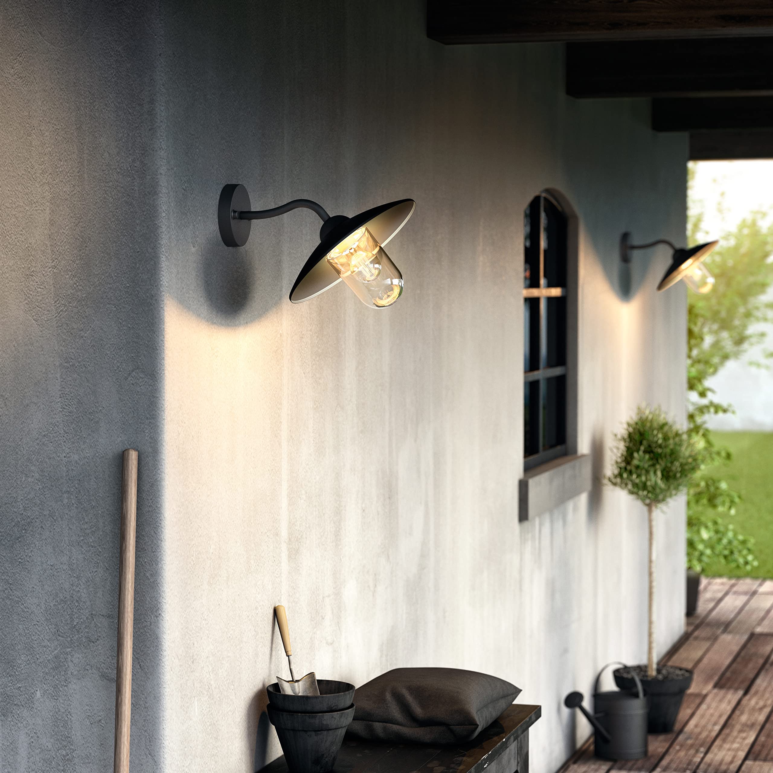 philips-mygarden-hammock-lampe-murale-ext-rieure-noire-led-jardin-avec-ampoule-p image 4