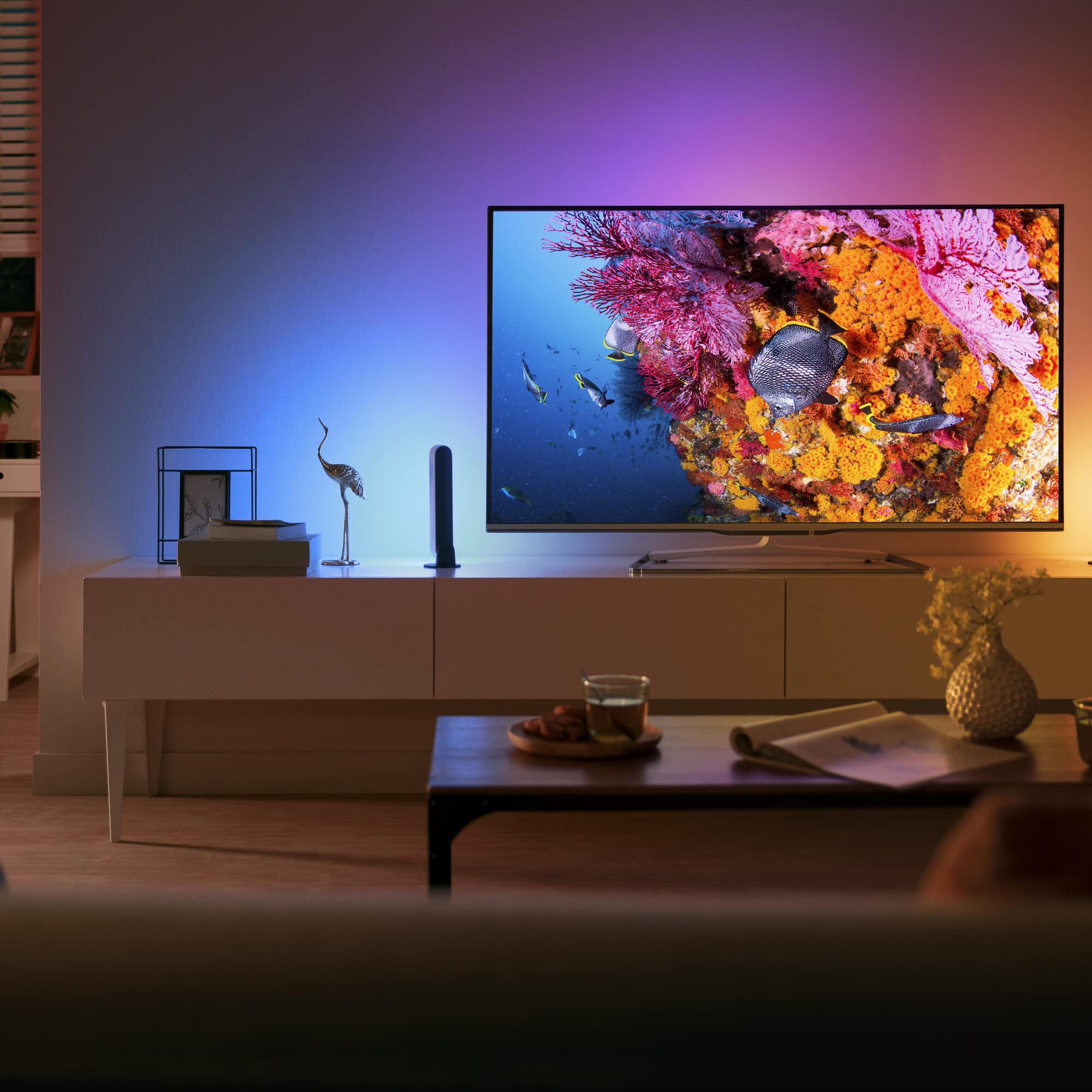philips-hue-play-white-color-ambiance-barre-lumineuse-connect-e-kit-de-base-1-ba image 3