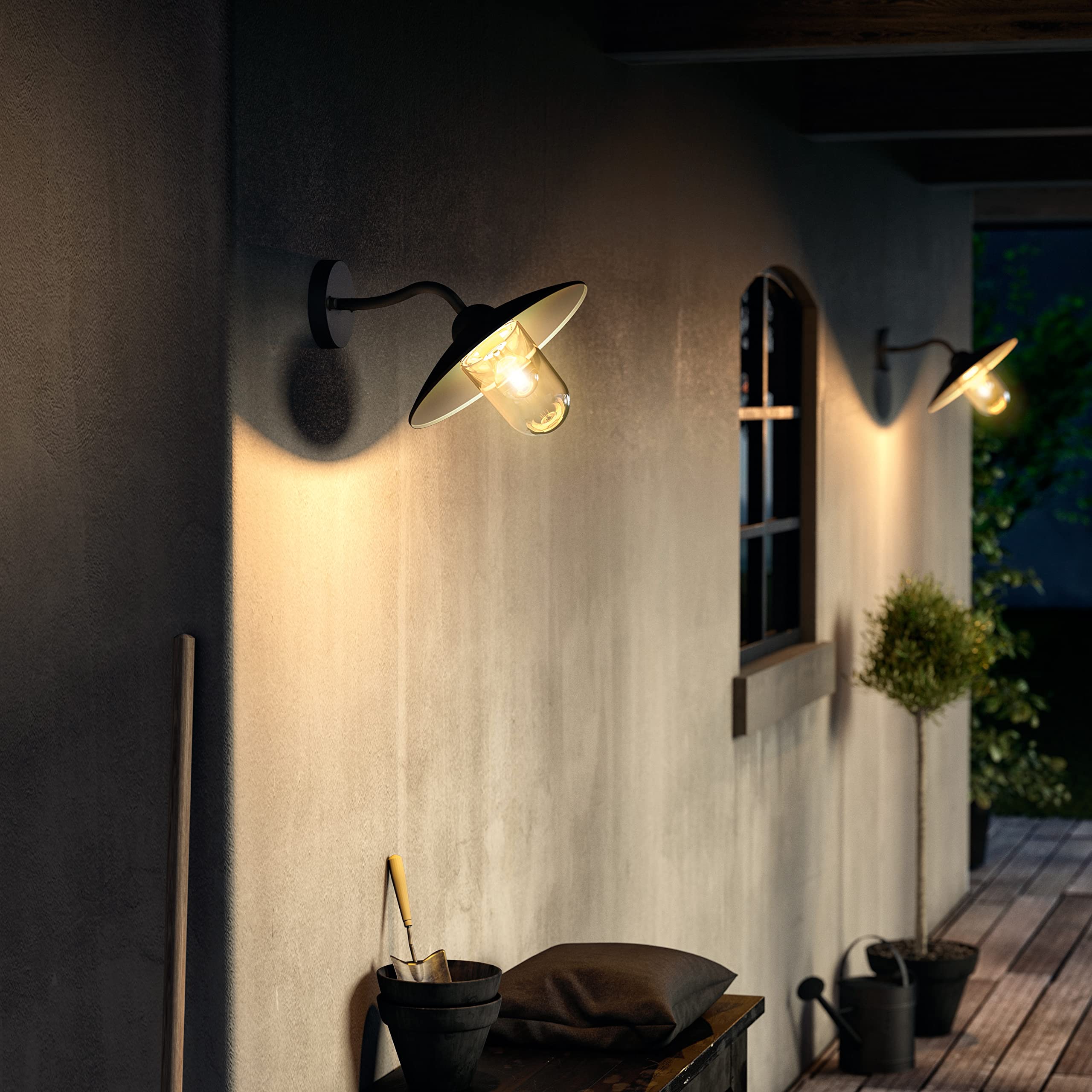 philips-mygarden-hammock-lampe-murale-ext-rieure-noire-led-jardin-avec-ampoule-p image 3
