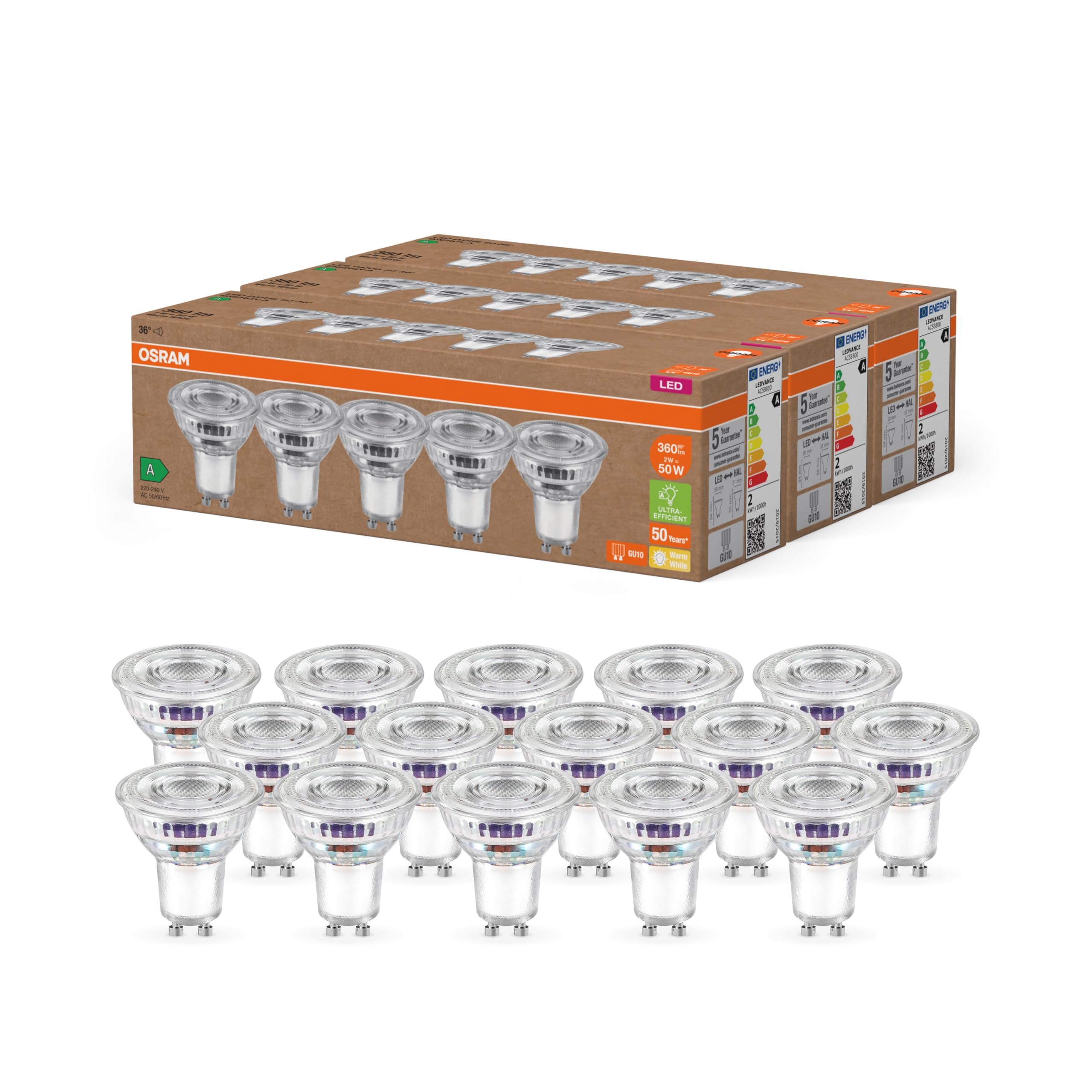 osram-led-par16-tr-s-efficace-classe-a-ampoules-reflecteur-4-w-rempla-ant-60-w-j image 1