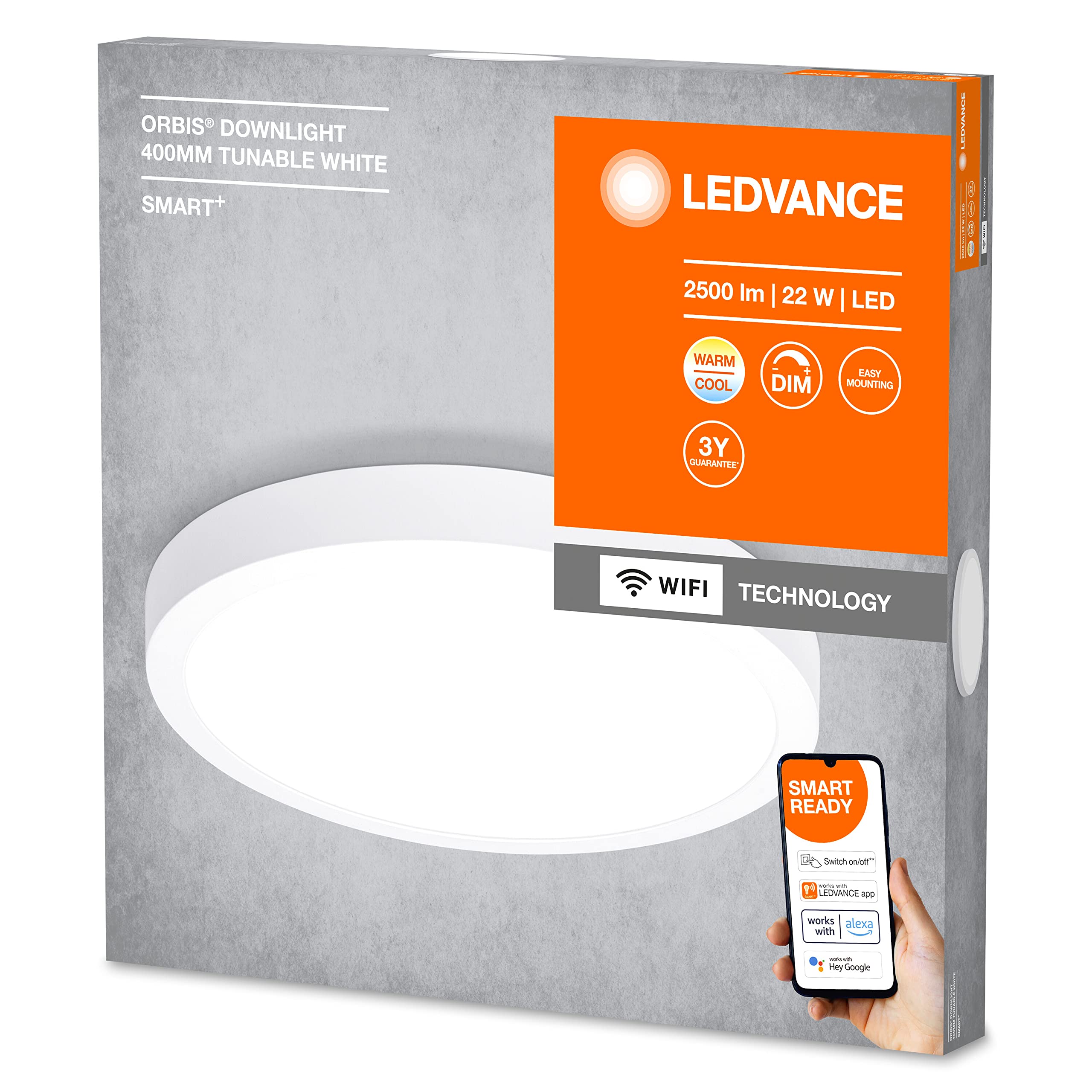 ledvance-led-spot-surface-smart-40-cm-plafonnier-connect-wifi-dimmable-22w-1800- image 4