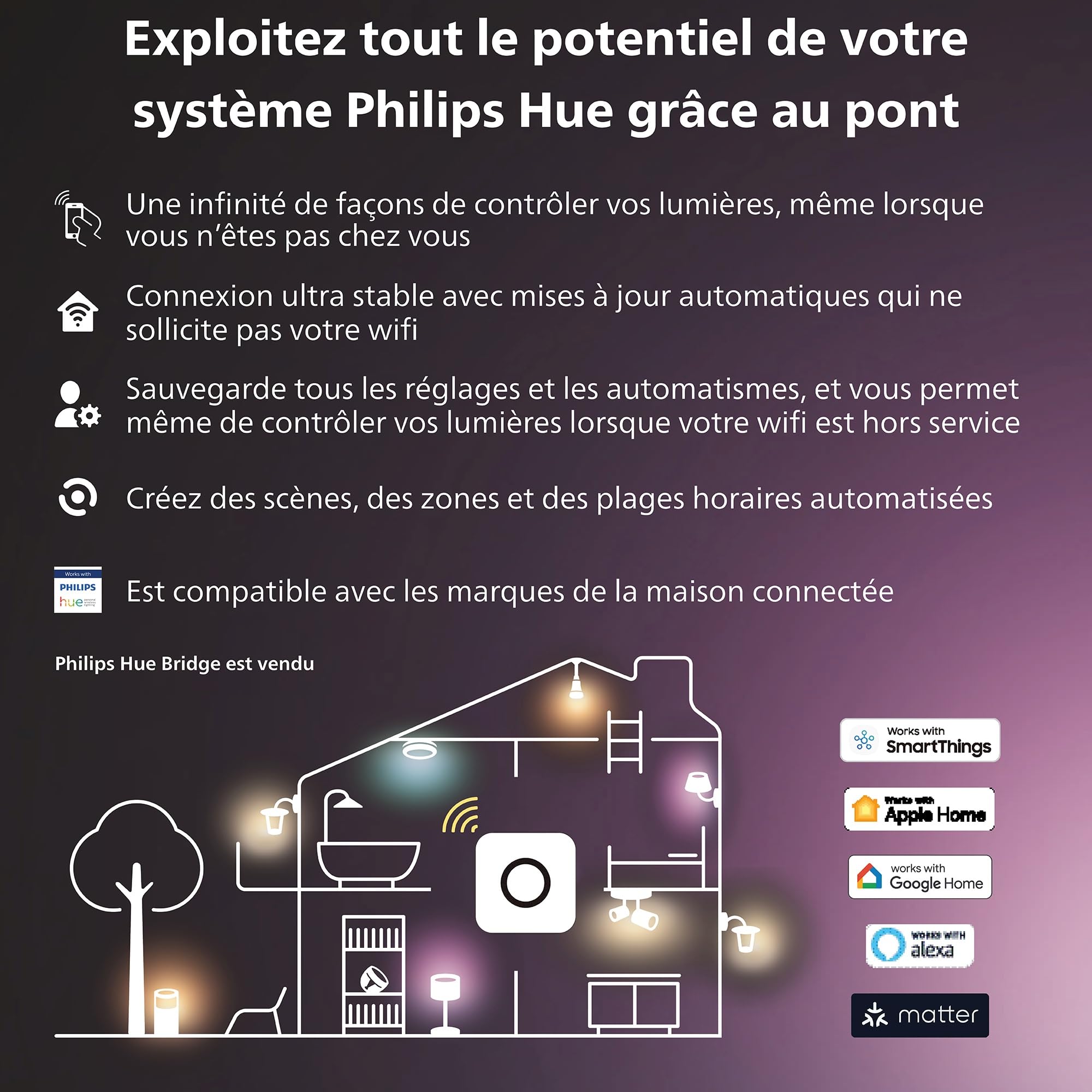 philips-hue-white-color-ambiance-discover-projecteur-ext-rieur-connect-aluminium image 7