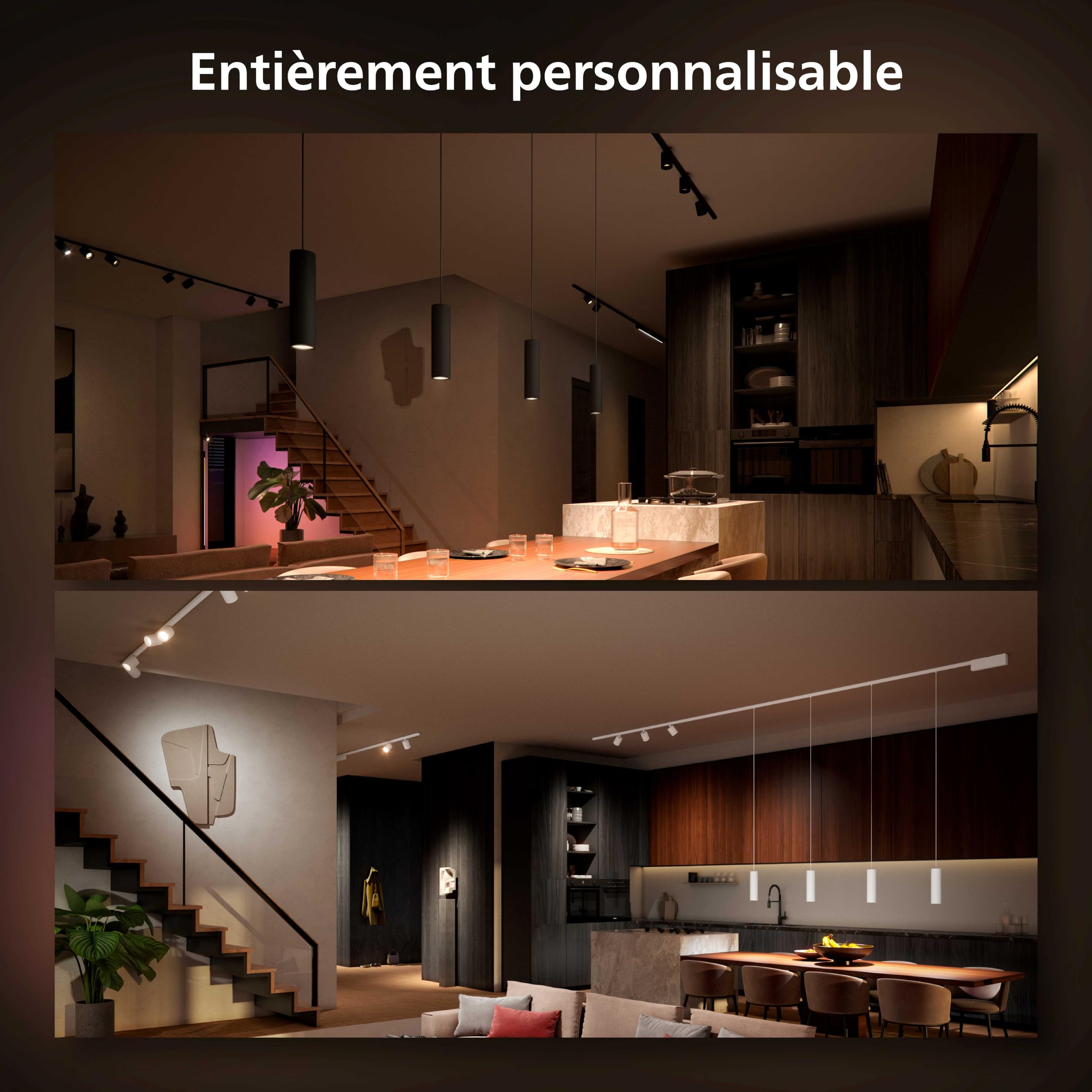 philips-hue-perifo-kit-plafonnier-sur-rail-avec-4-spots-cylindriques-suspendus-n image 3
