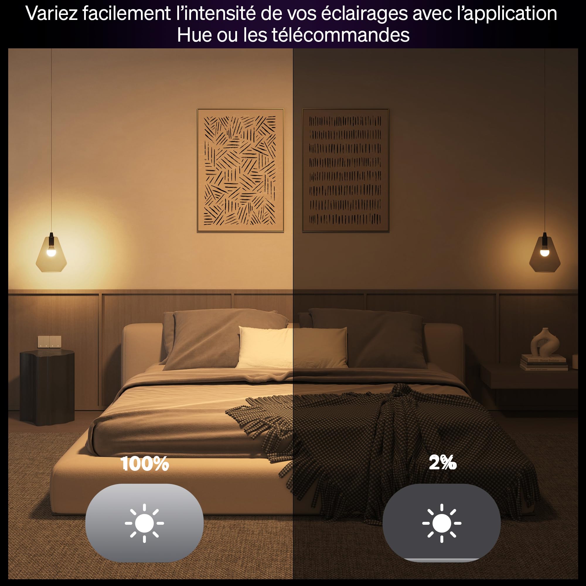 philips-hue-essential-kit-de-d-marrage-bridge-3-ampoules-gu10-connect-es-smart-b image 4