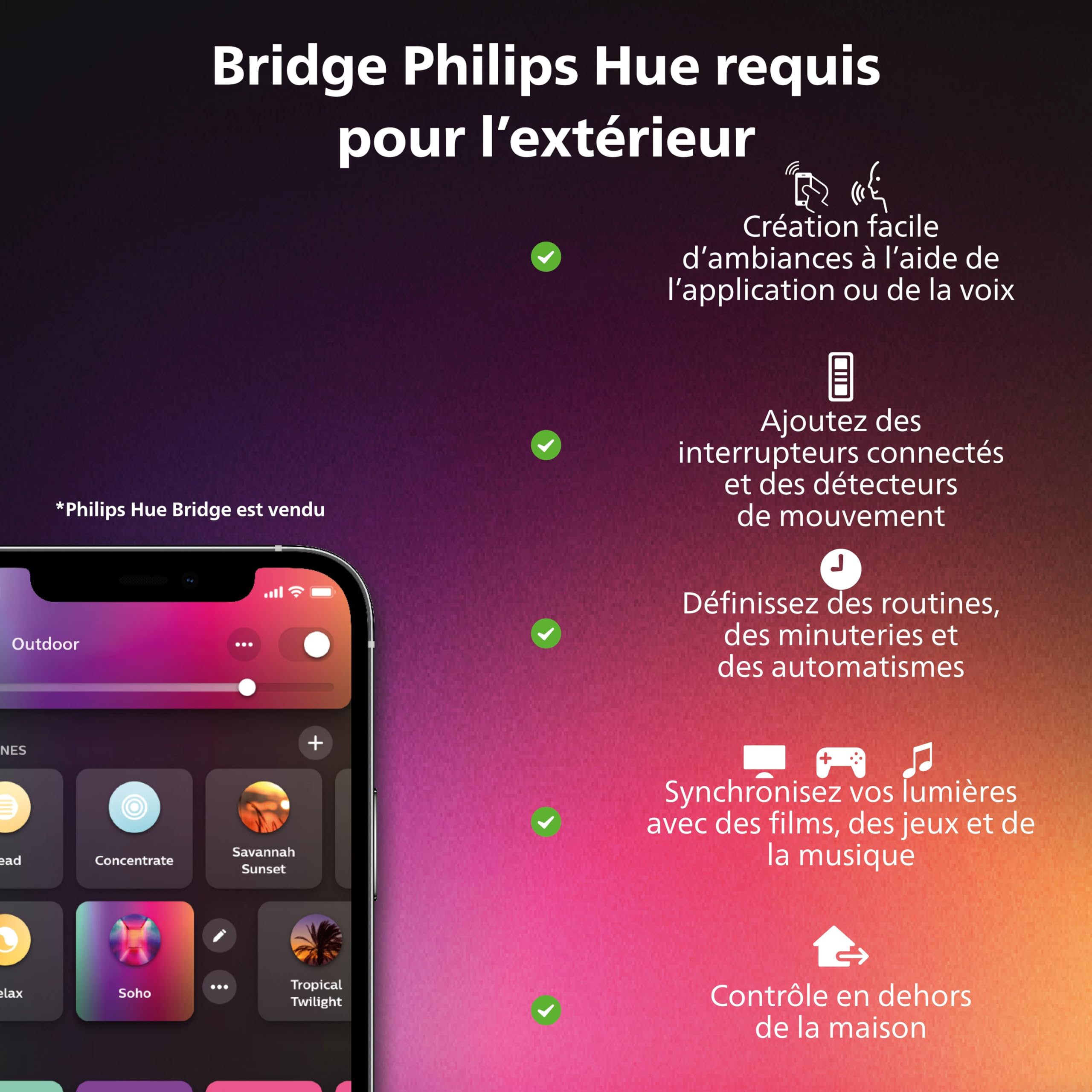philips-hue-white-and-color-ambiance-appear-applique-murale-led-d-ext-rieur-conn image 5