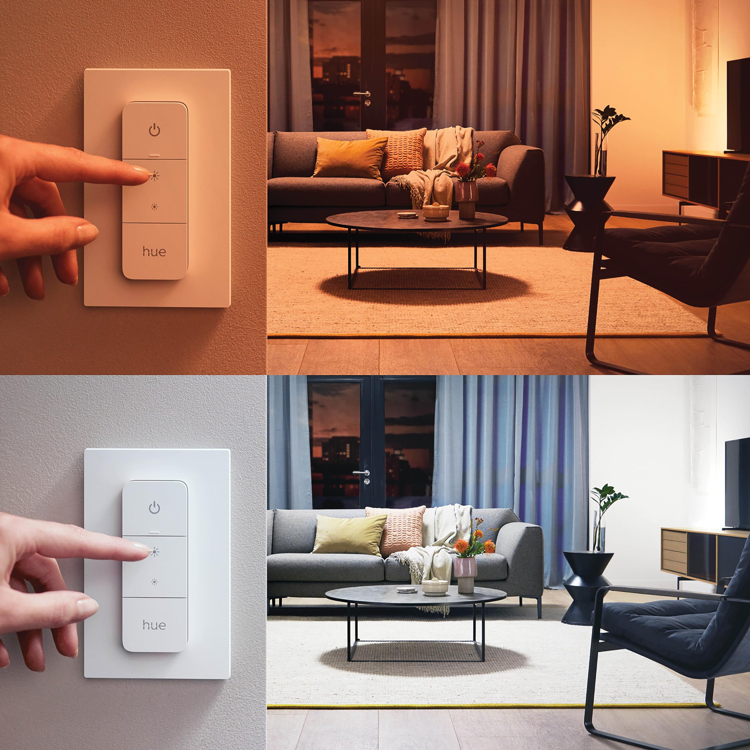 philips-hue-white-ambiance-buckram-spot-d-coratif-connect-5-5-w-avec-t-l-command image 7