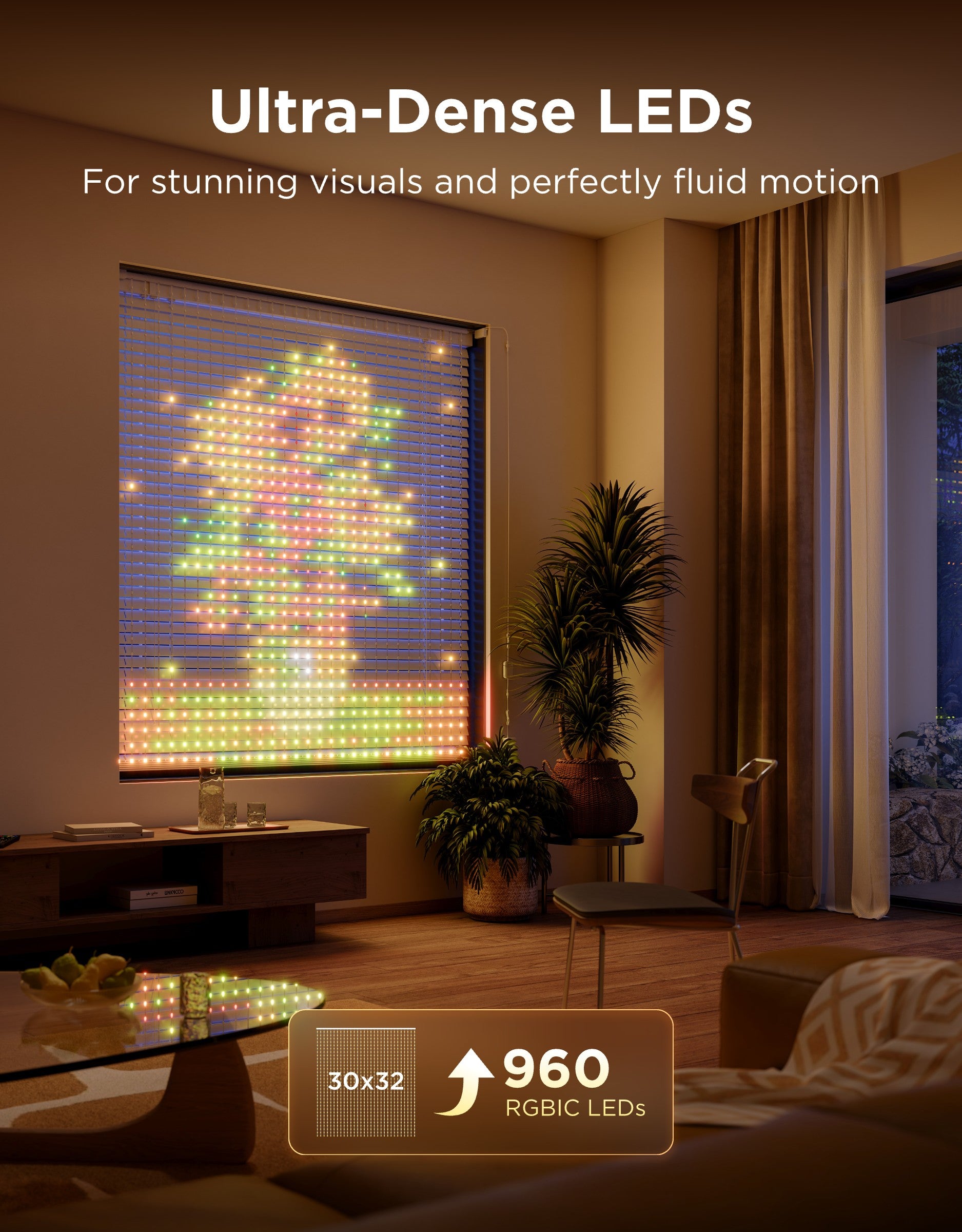 govee-curtain-lights-pro-reconditionn-h70b6-rideau-lumineux-intelligent-960-led- image 2