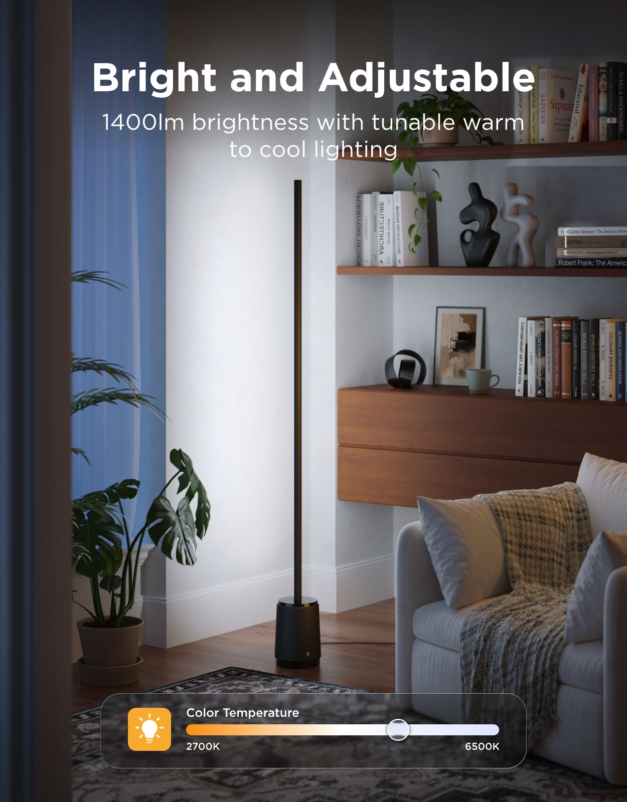 govee-floor-lamp-3-lite-lampadaire-led-intelligent-blanc-r-glable-2700k-6500k-po image 3