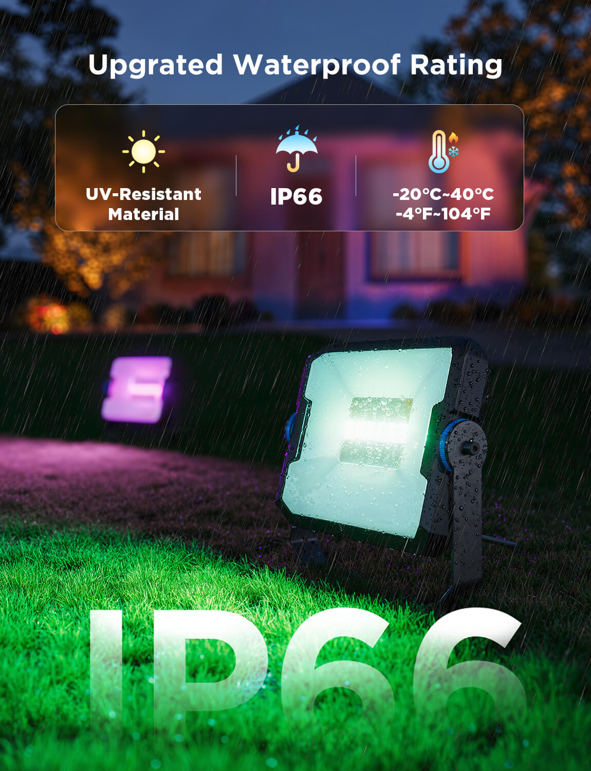 govee-outdoor-flood-lights-2-projecteur-ext-rieur-rgbic-16-millions-de-couleurs- image 2