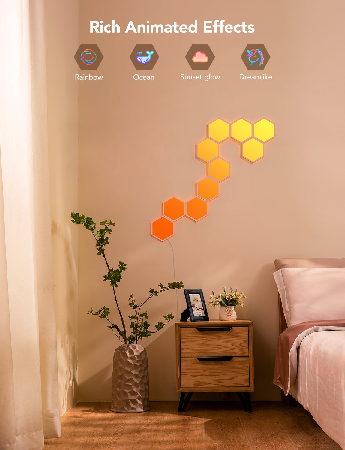 govee-glide-hexa-light-panels-reconditionn-h6061-10-panneaux-muraux-hexagonaux-r image 7