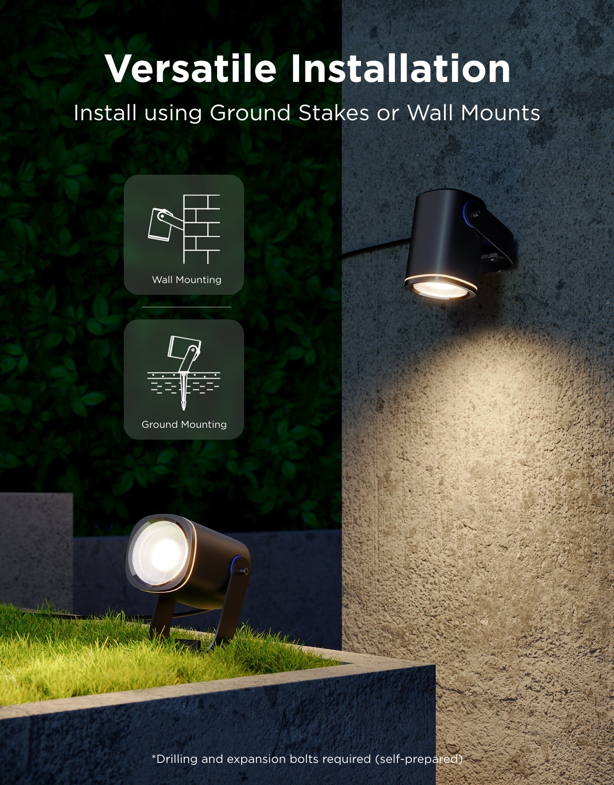 govee-outdoor-spotlights-2-h7093-spots-ext-rieurs-led-rgbic-tanches-ip67-lot-de- image 7