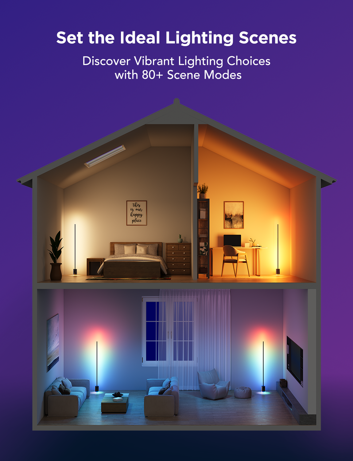 govee-floor-lamp-2-lampe-sur-pied-led-intelligente-rgbww-2200k-6500k-music-sync- image 7
