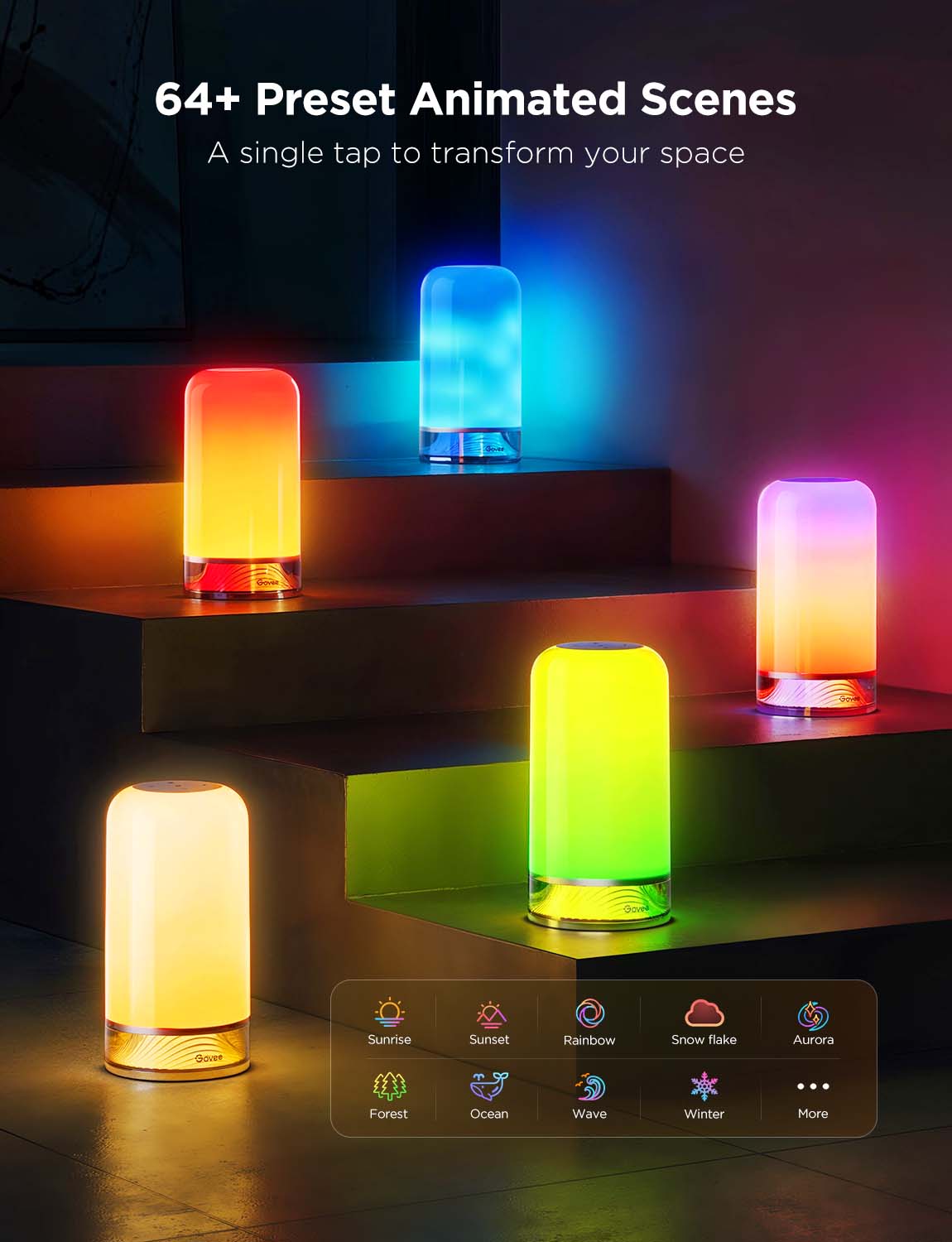 govee-table-lamp-2-reconditionn-e-lampe-de-table-intelligente-rgbic-avec-contr-l image 2