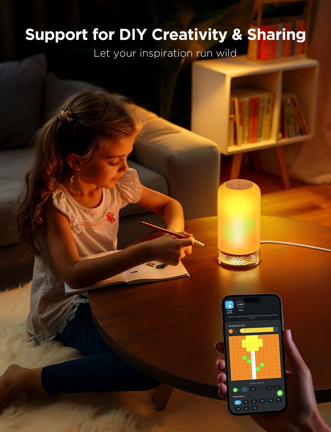 govee-table-lamp-2-reconditionn-e-lampe-de-table-intelligente-rgbic-avec-contr-l image 3