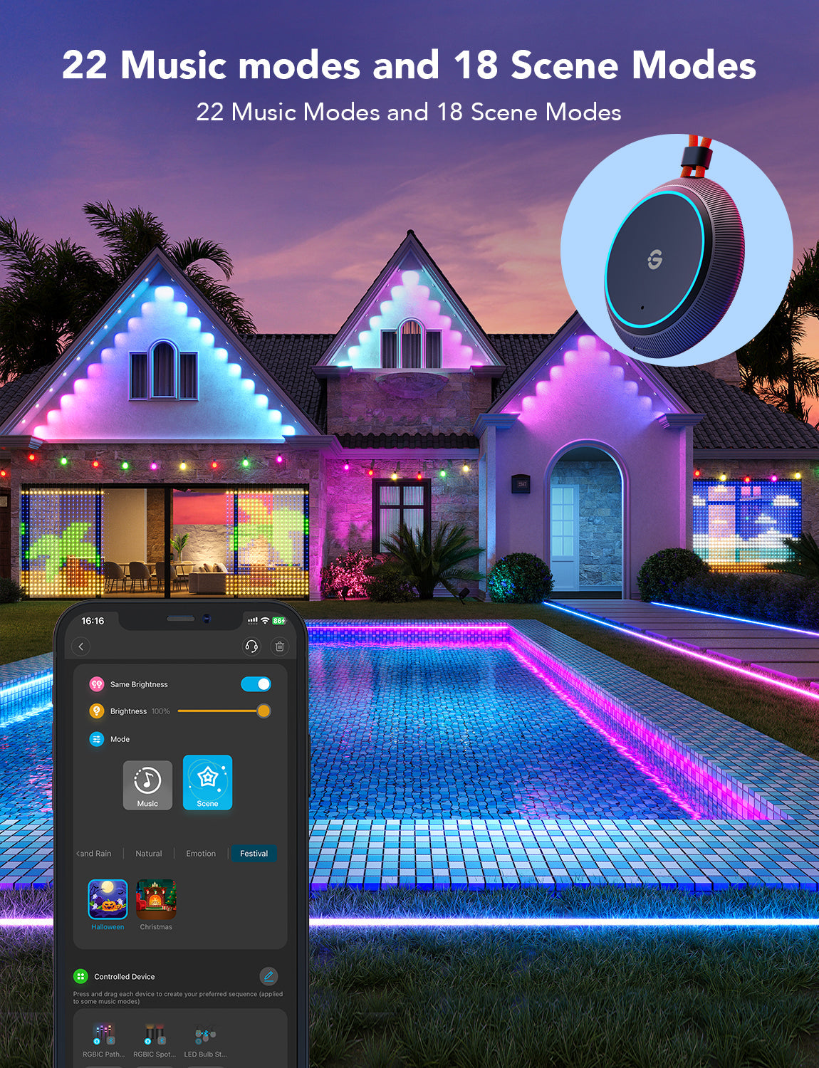 govee-outdoor-light-show-box-h1167-reconditionn-contr-leur-de-spectacle-lumineux image 8