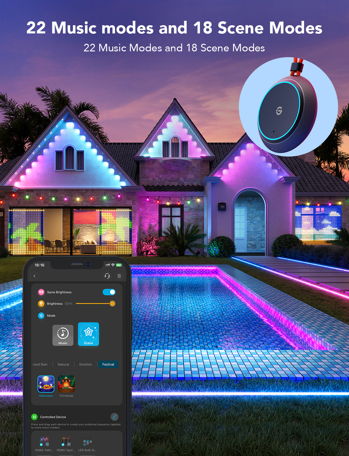 govee-h1167-outdoor-light-show-box-contr-leur-de-spectacle-lumineux-ext-rieur-ju image 8