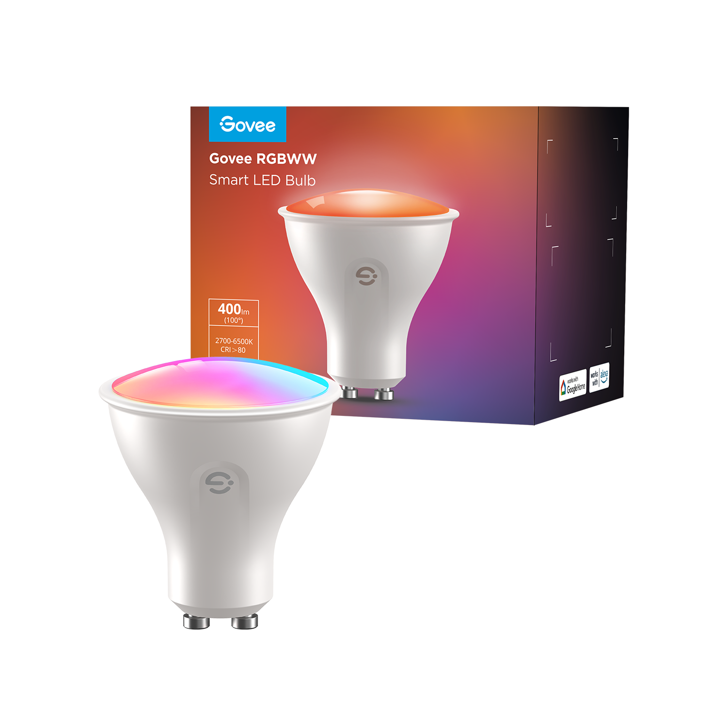govee-rgbww-smart-light-bulb-gu10-offre-sp-ciale-ampoule-connect-e-rgbww-compati image 1