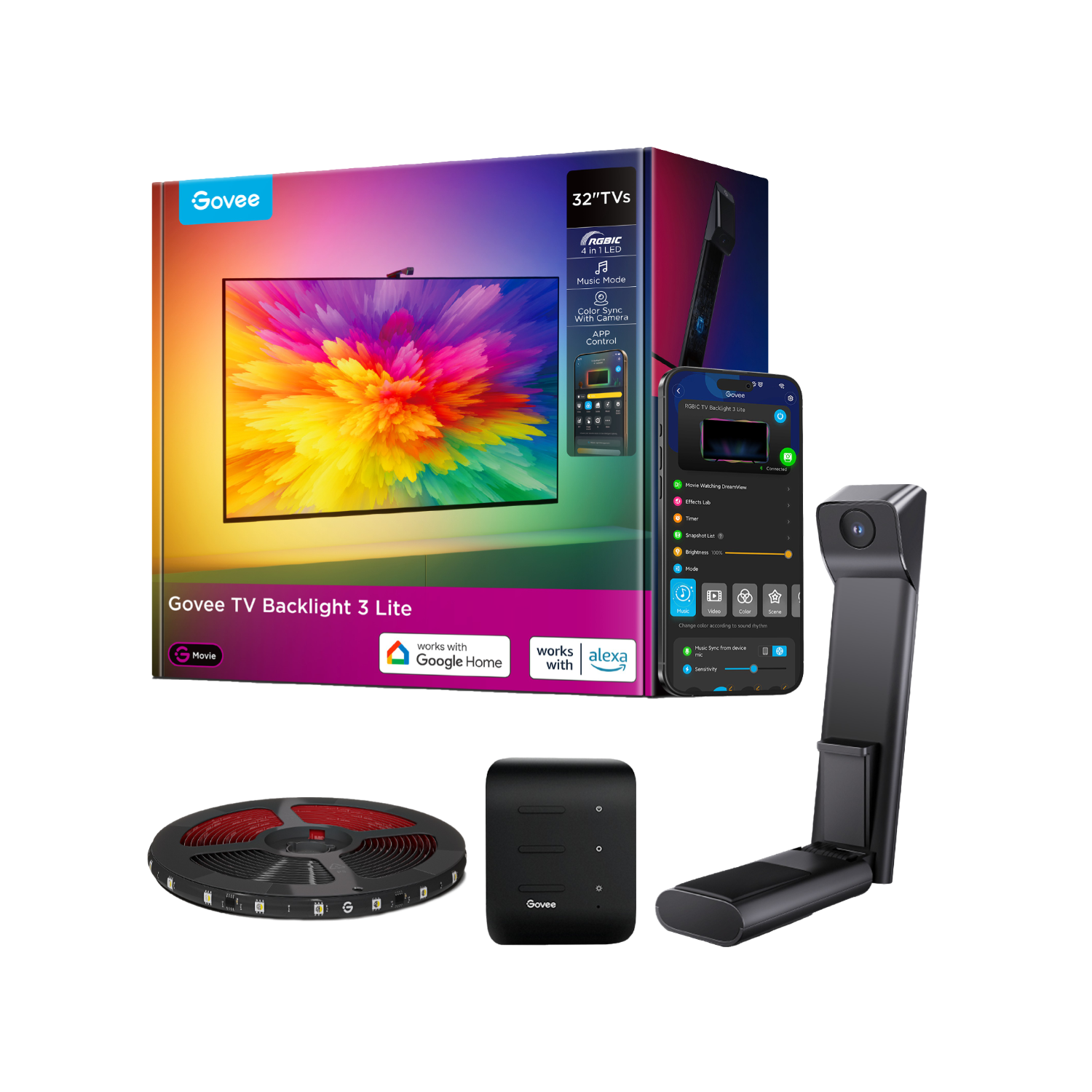 govee-tv-backlight-3-lite-h6099-r-tro-clairage-tv-reconditionn-avec-correction-f image 4