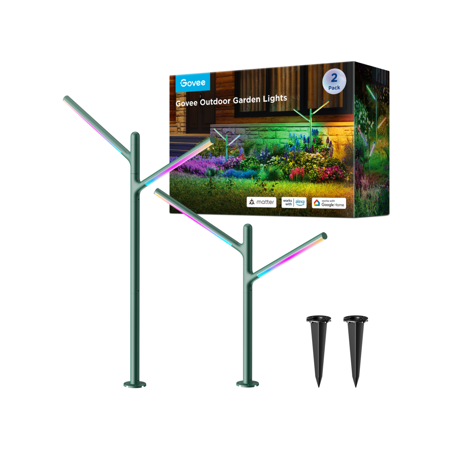 govee-outdoor-garden-lights-matter-offre-sp-ciale-1-pack-bornes-lumineuses-led-i image 1