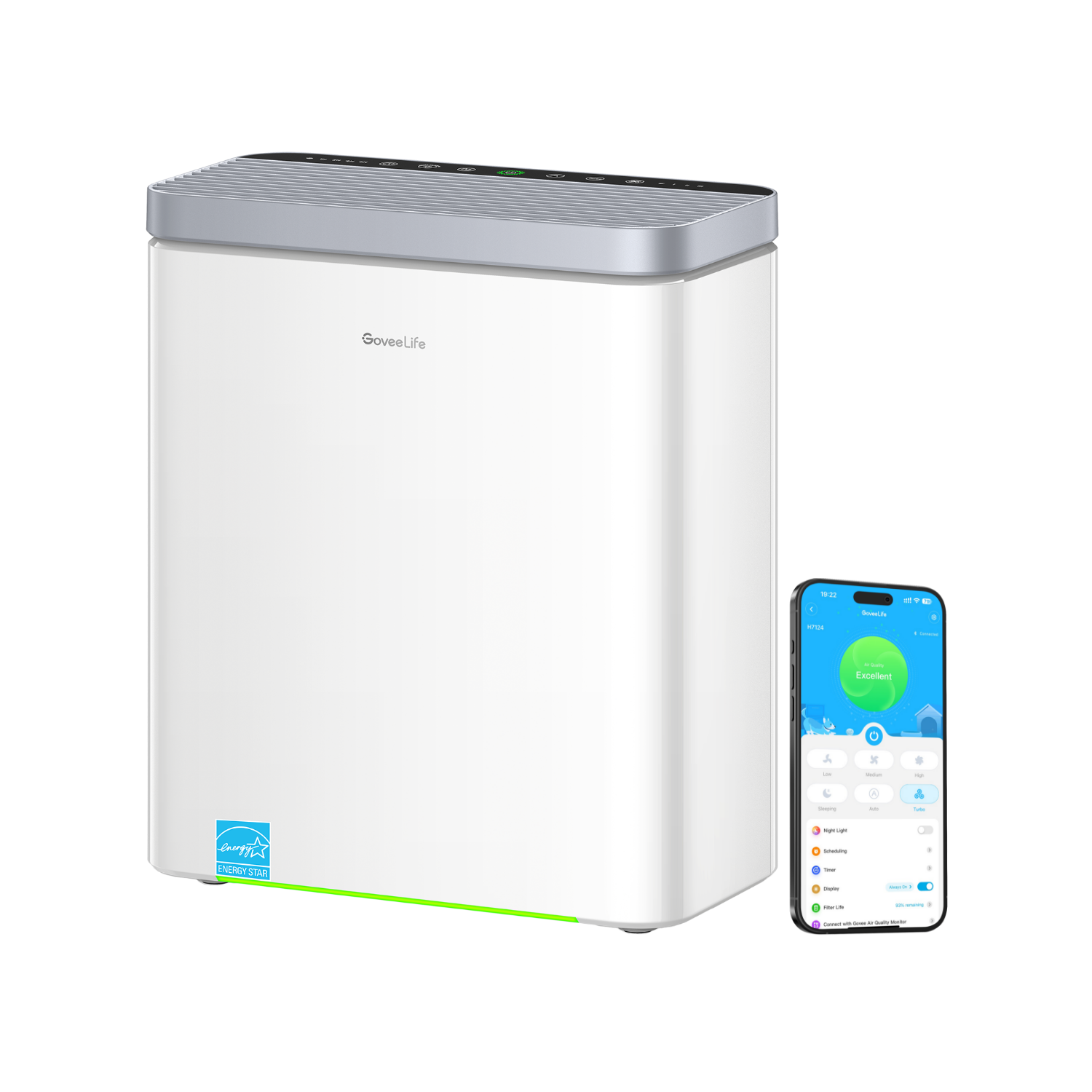 goveelife-smart-air-purifier-2-h7124-purificateur-d-air-connect-avec-filtre-hepa image 1