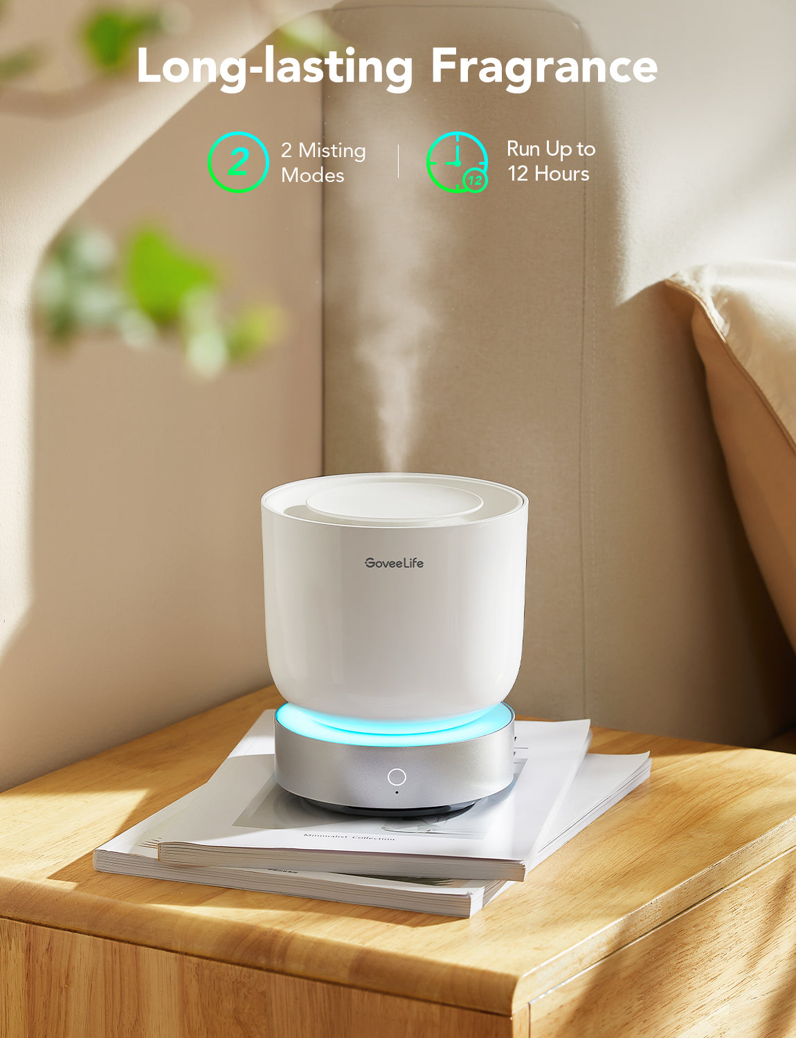goveelife-h7161-smart-essential-oil-diffuser-pro-reconditionn-diffuseur-d-huiles image 2