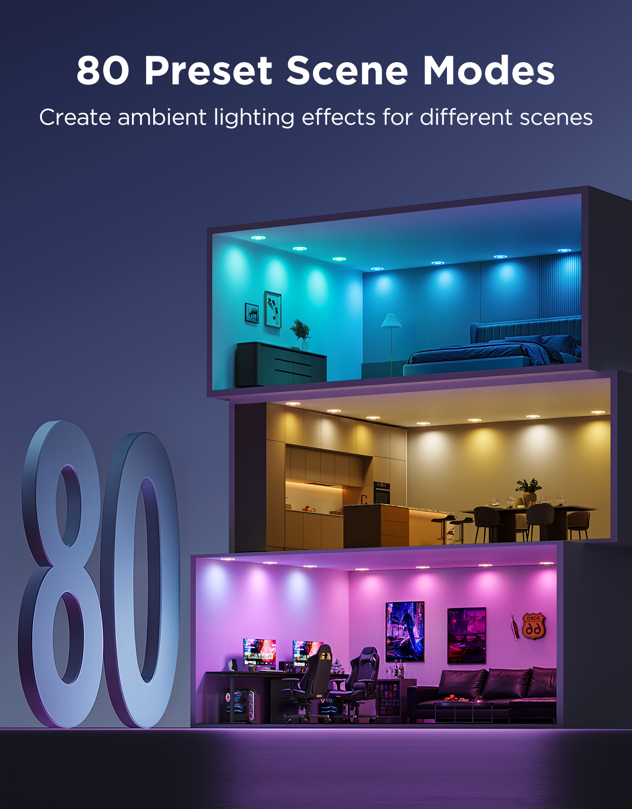 govee-smart-recessed-lights-pro-99-mm-spots-encastr-s-intelligents-rgbww-avec-ve image 7