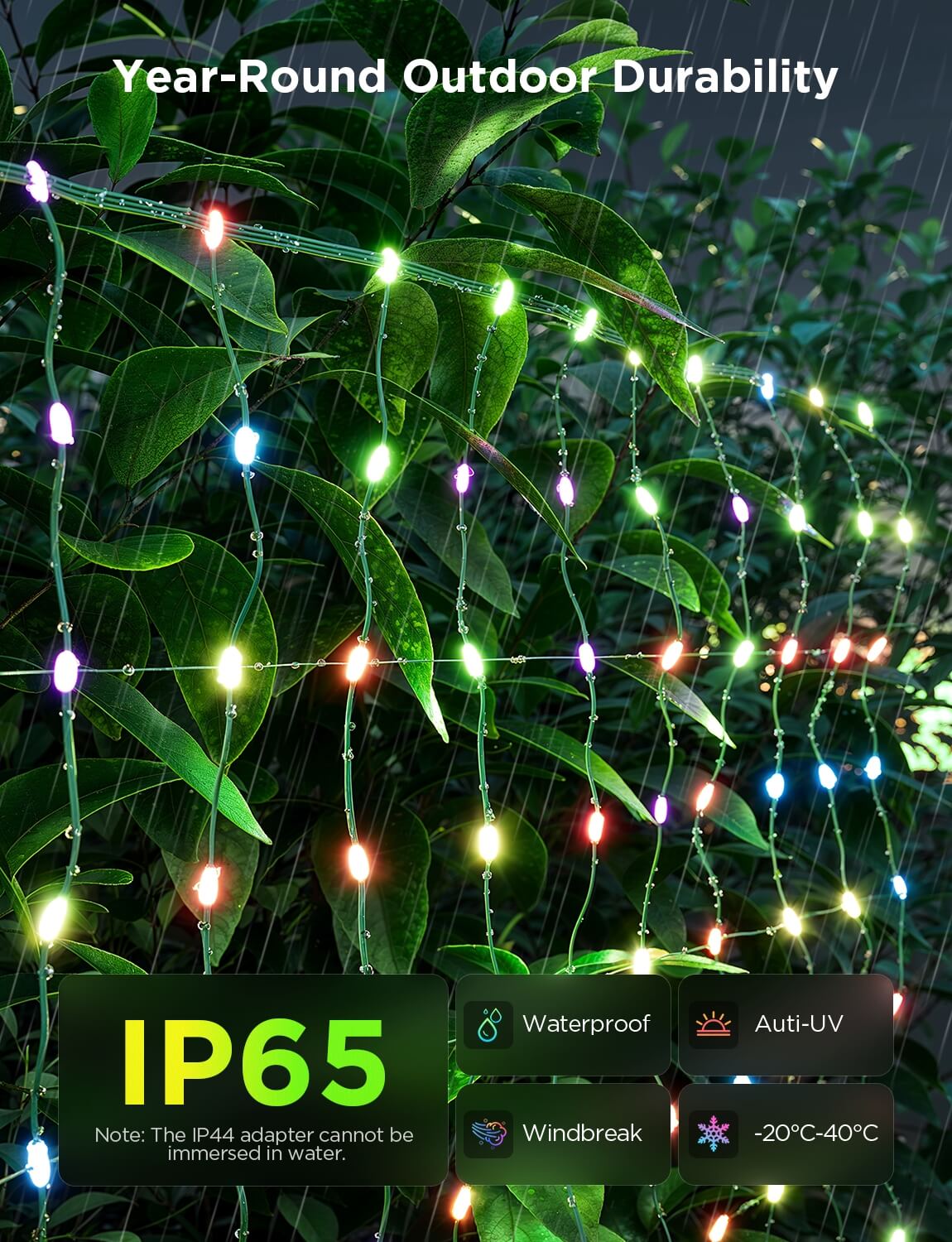 govee-net-lights-guirlande-filet-rgbic-ext-rieure-tanche-reconditionn-e image 5