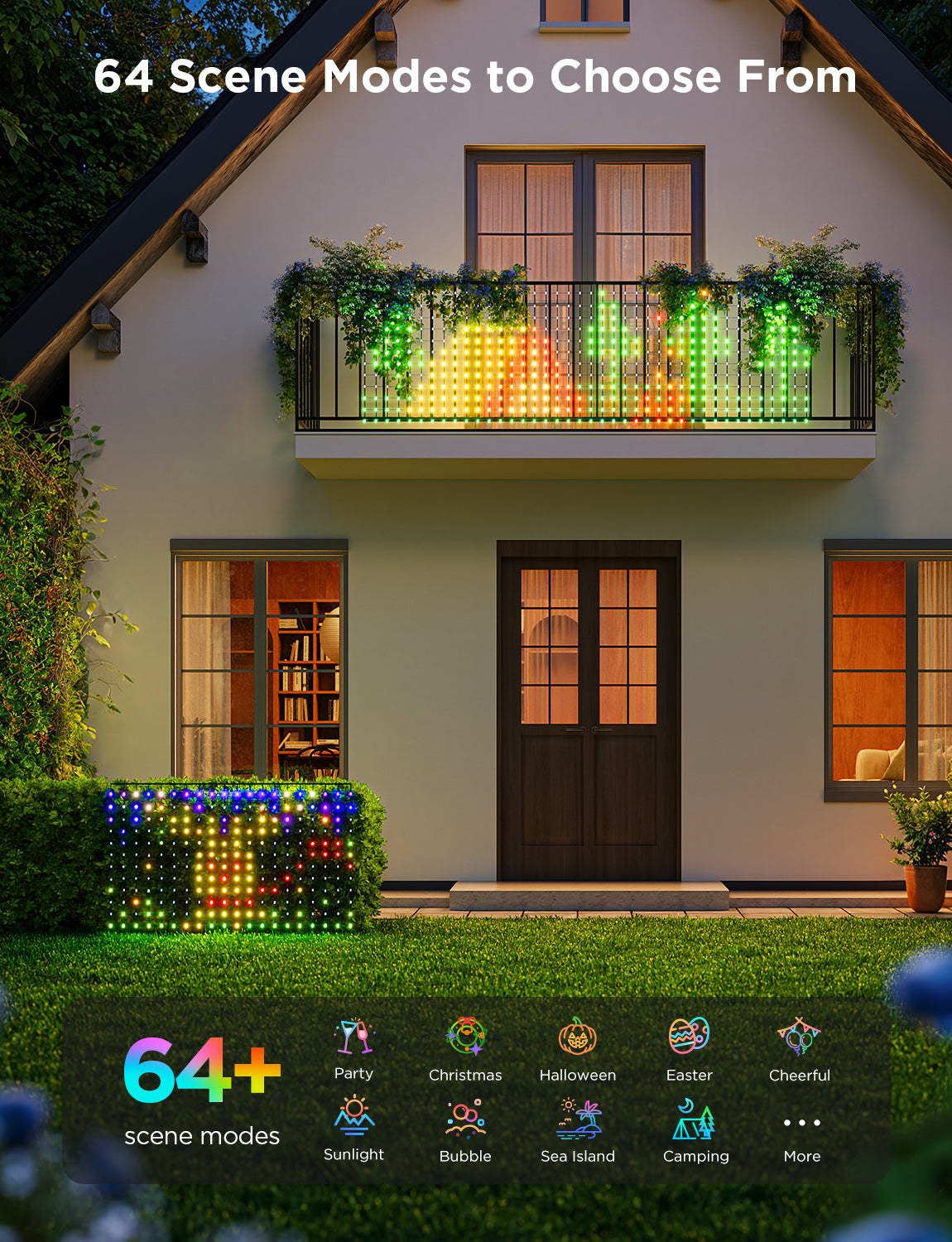 govee-net-lights-h6810-filet-lumineux-led-rgbic-ext-rieur-tanche-ip65 image 4
