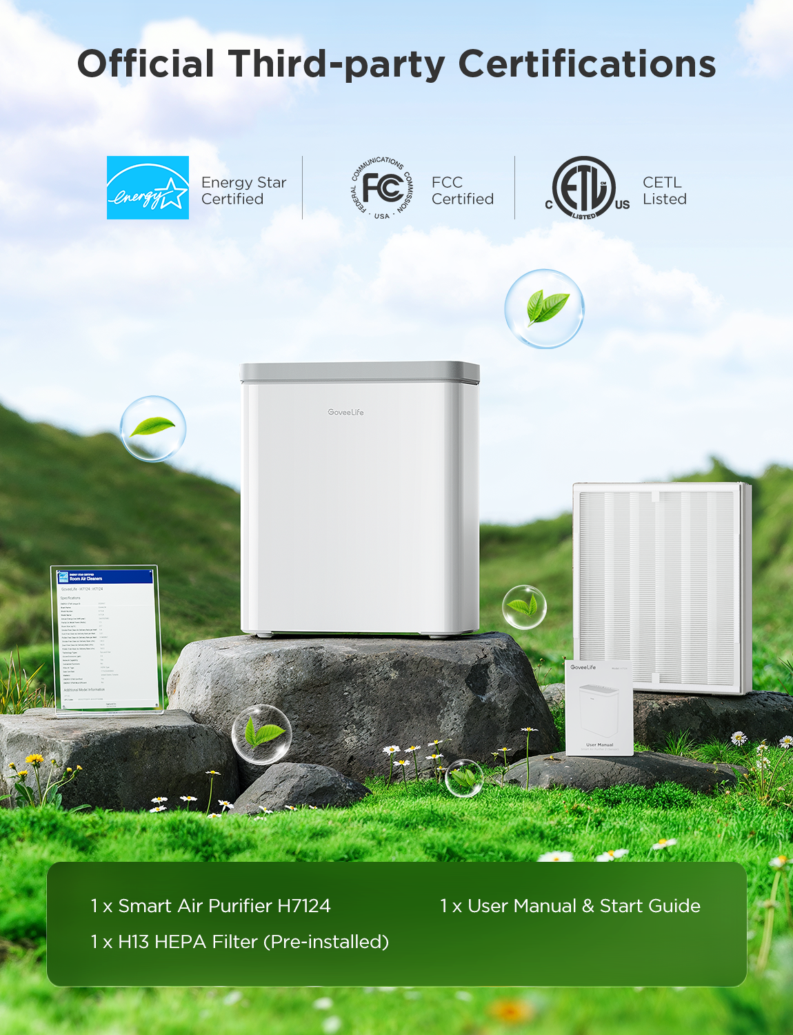 goveelife-smart-air-purifier-2-h7124-purificateur-d-air-connect-avec-filtre-hepa image 8