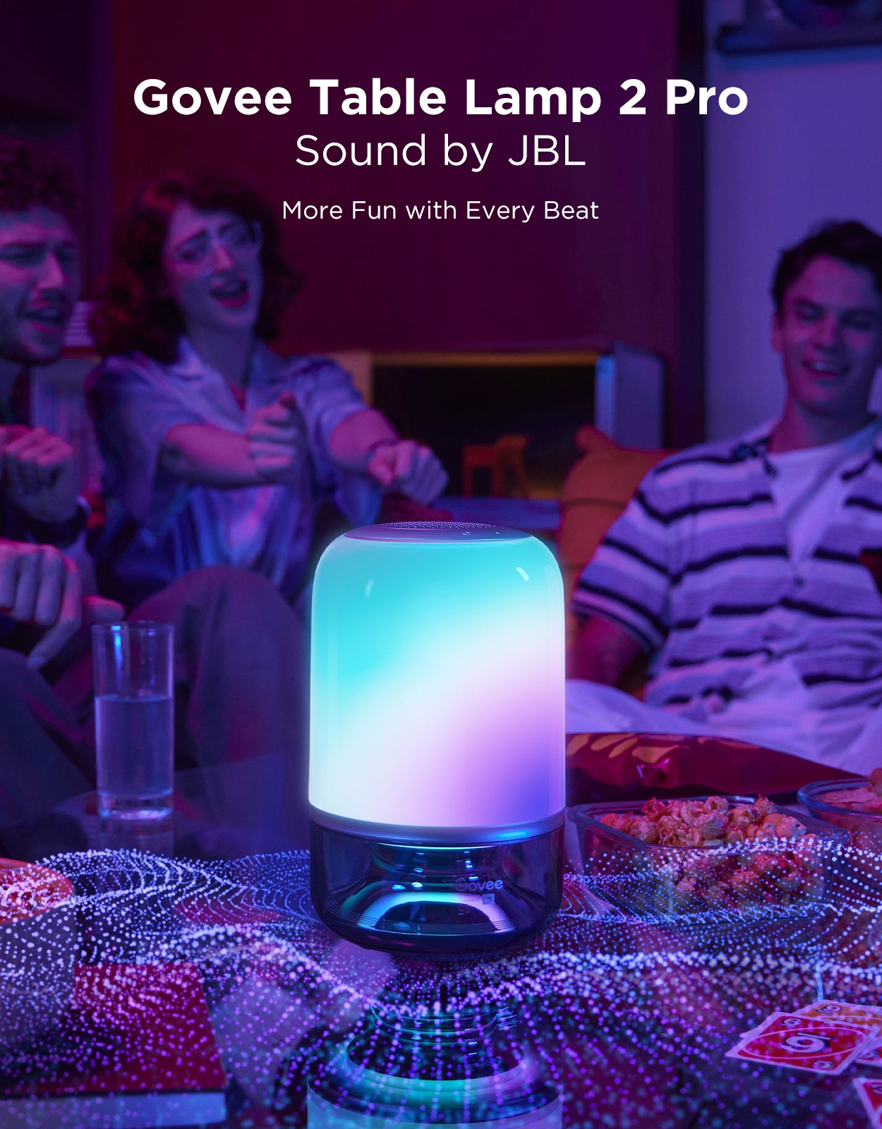 govee-table-lamp-2-pro-x-sound-by-jbl-lampe-de-table-intelligente-avec-enceinte- image 2