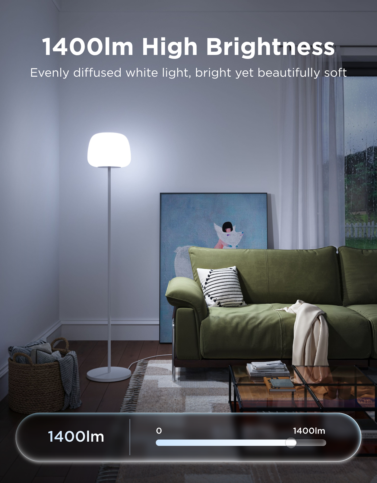 govee-lantern-floor-lamp-lampadaire-lanterne-led-intelligent-luminblend-1000k-10 image 4