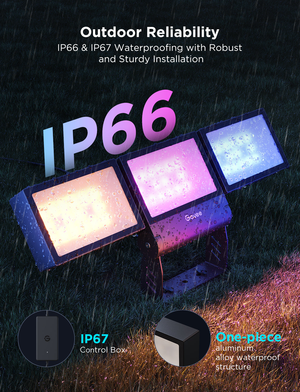 govee-outdoor-triad-flood-light-reconditionn-projecteur-ext-rieur-rgbic-4500-lum image 5