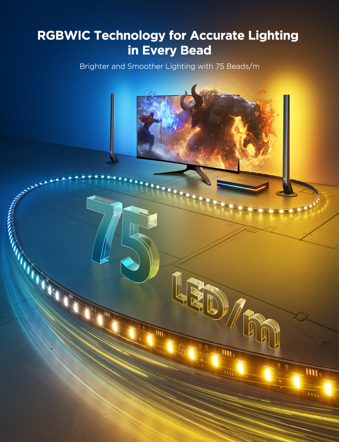 govee-ai-sync-box-kit-2-reconditionn-bo-tier-de-synchronisation-hdmi-2-1-8k-avec image 7