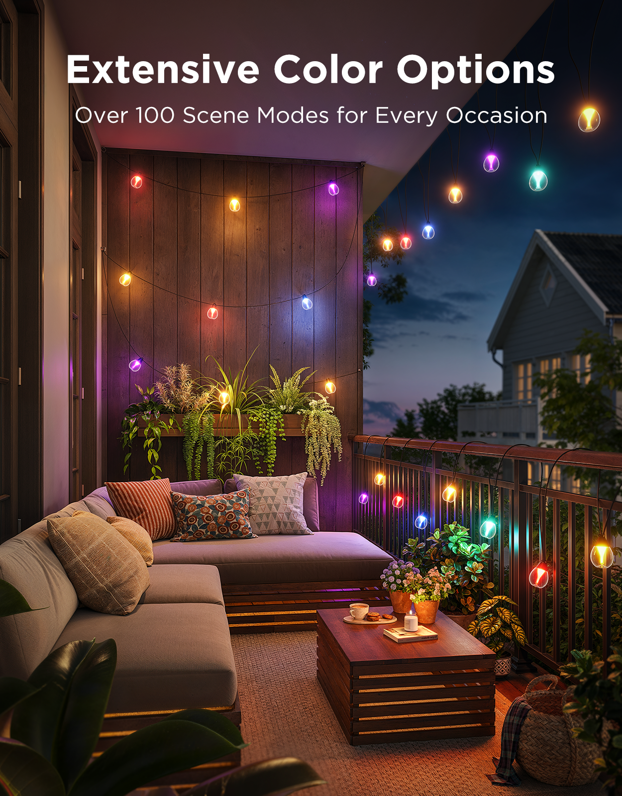 govee-outdoor-clear-bulb-string-lights-guirlande-ext-rieure-intelligente-ampoule image 2