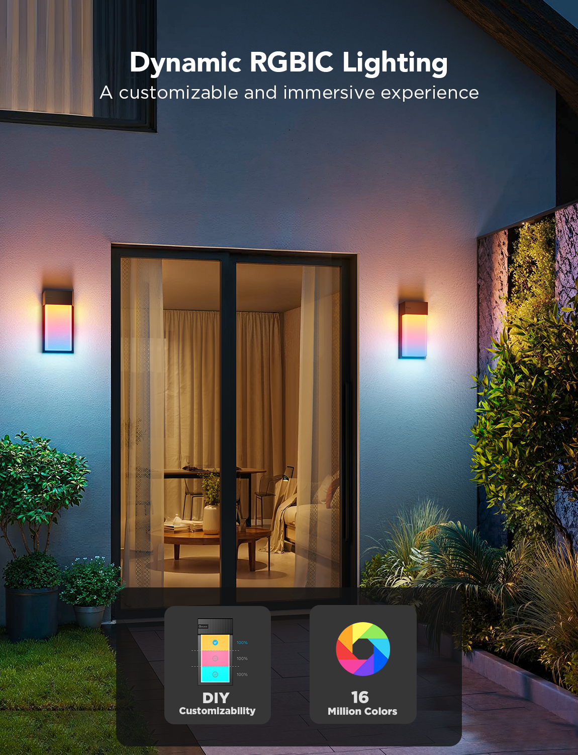 govee-outdoor-wall-light-reconditionn-applique-murale-ext-rieure-intelligente-15 image 4
