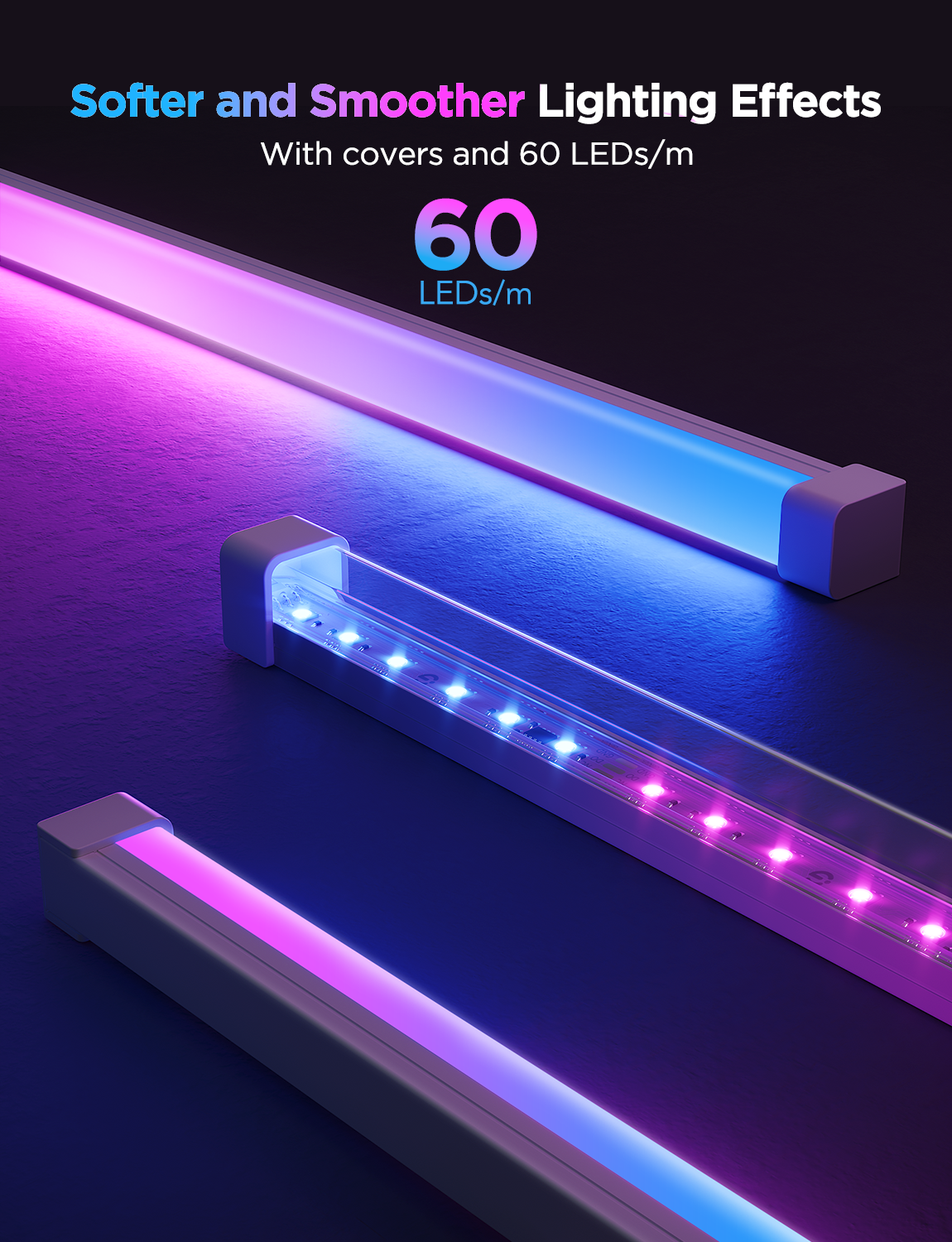 govee-rgbic-led-strip-lights-avec-cache-diffuseur-h61b5-5-m-h61b3-3-m-h61b6-10-m image 4
