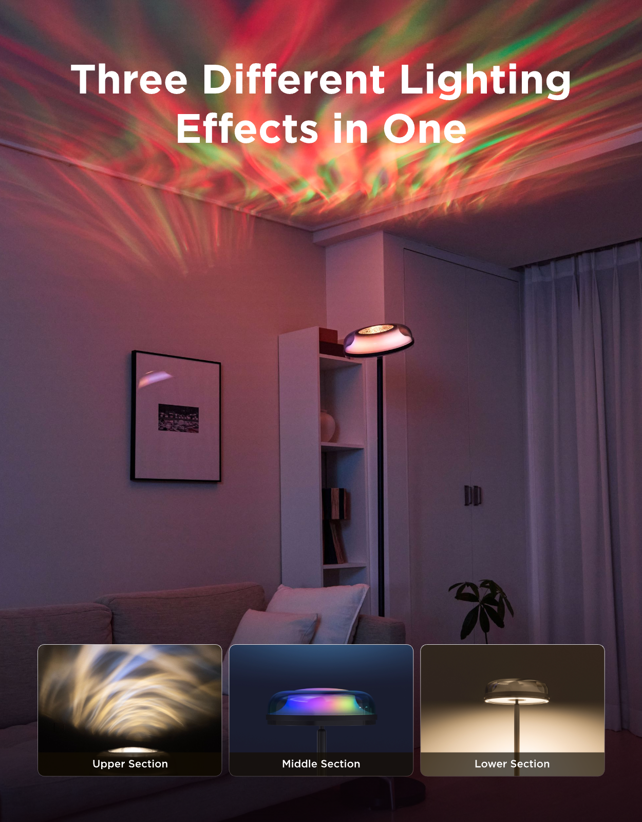 govee-uplighter-floor-lamp-lampadaire-led-intelligent-effets-ripple-et-n-buleuse image 4